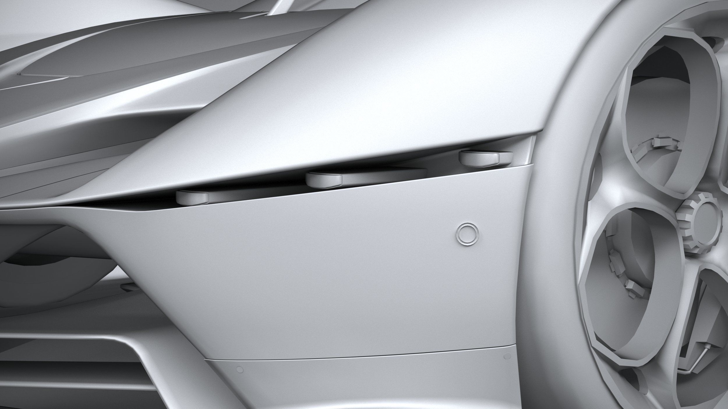 Alfa Romeo 8C-R Tazio 2020 LowPoly 3D model_23