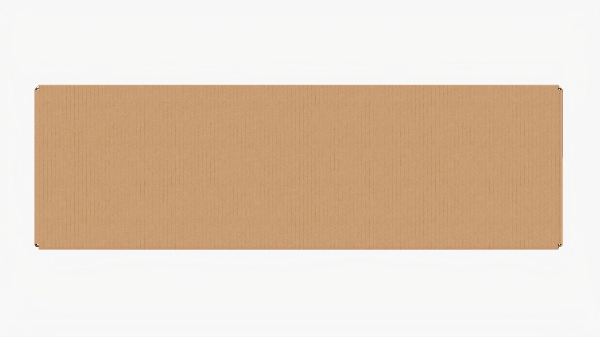 Box sealed with packing tape mockup 06 3D model_3