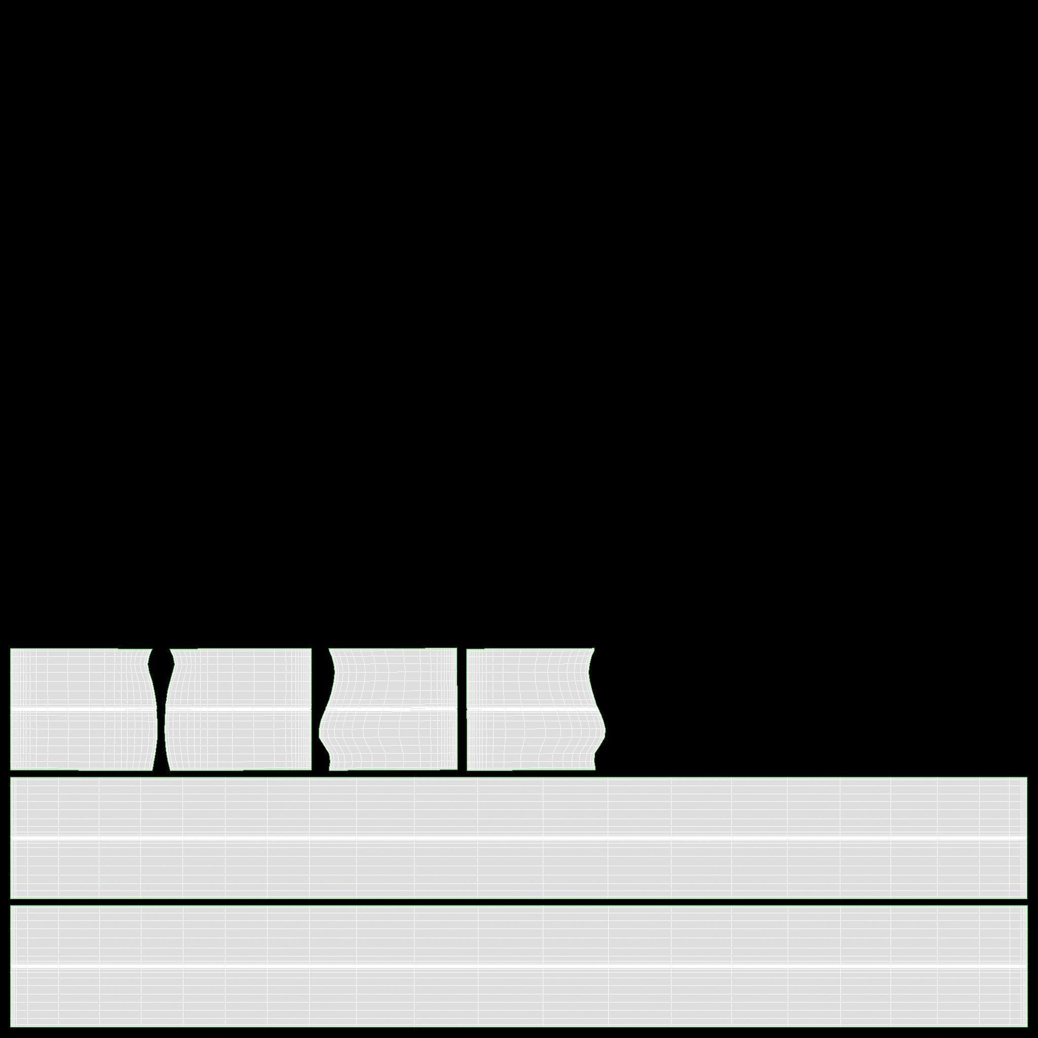 Box sealed with packing tape mockup 06 3D model_12