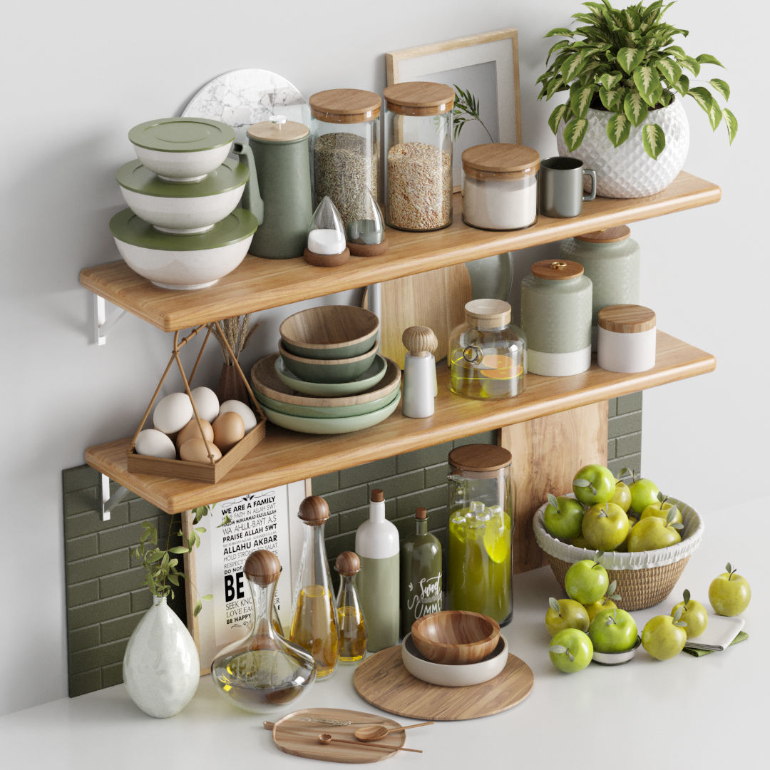 kitchen accessories011 3D model_3