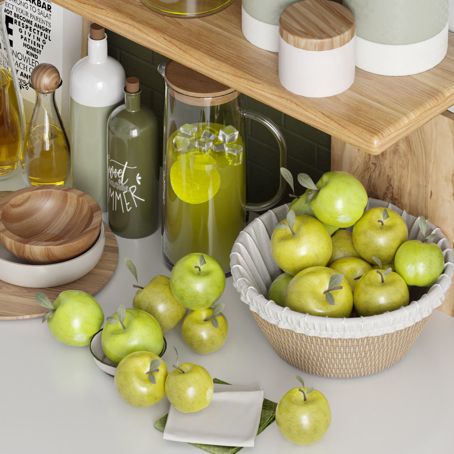 kitchen accessories011 3D model_1