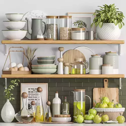 kitchen accessories011 3D model