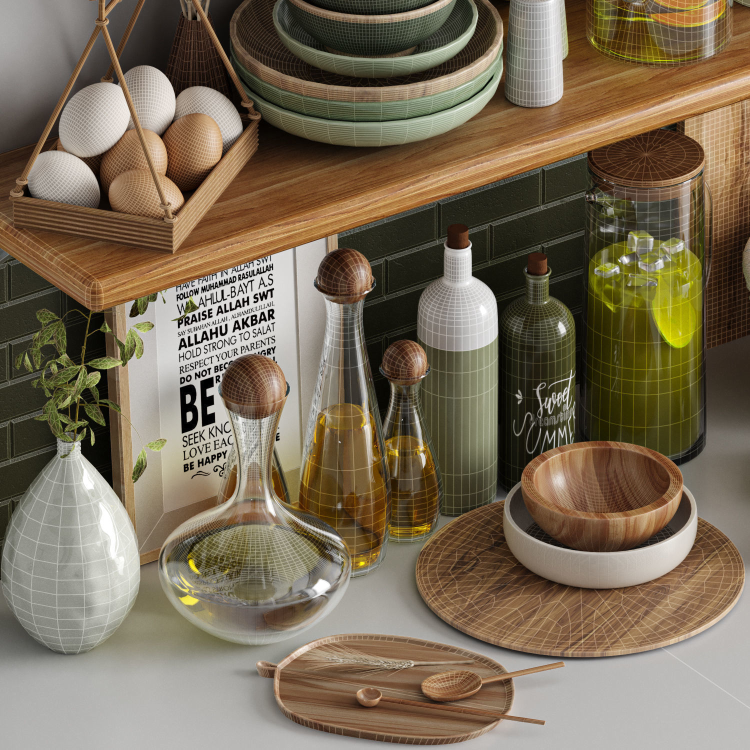 kitchen accessories011 3D model_6