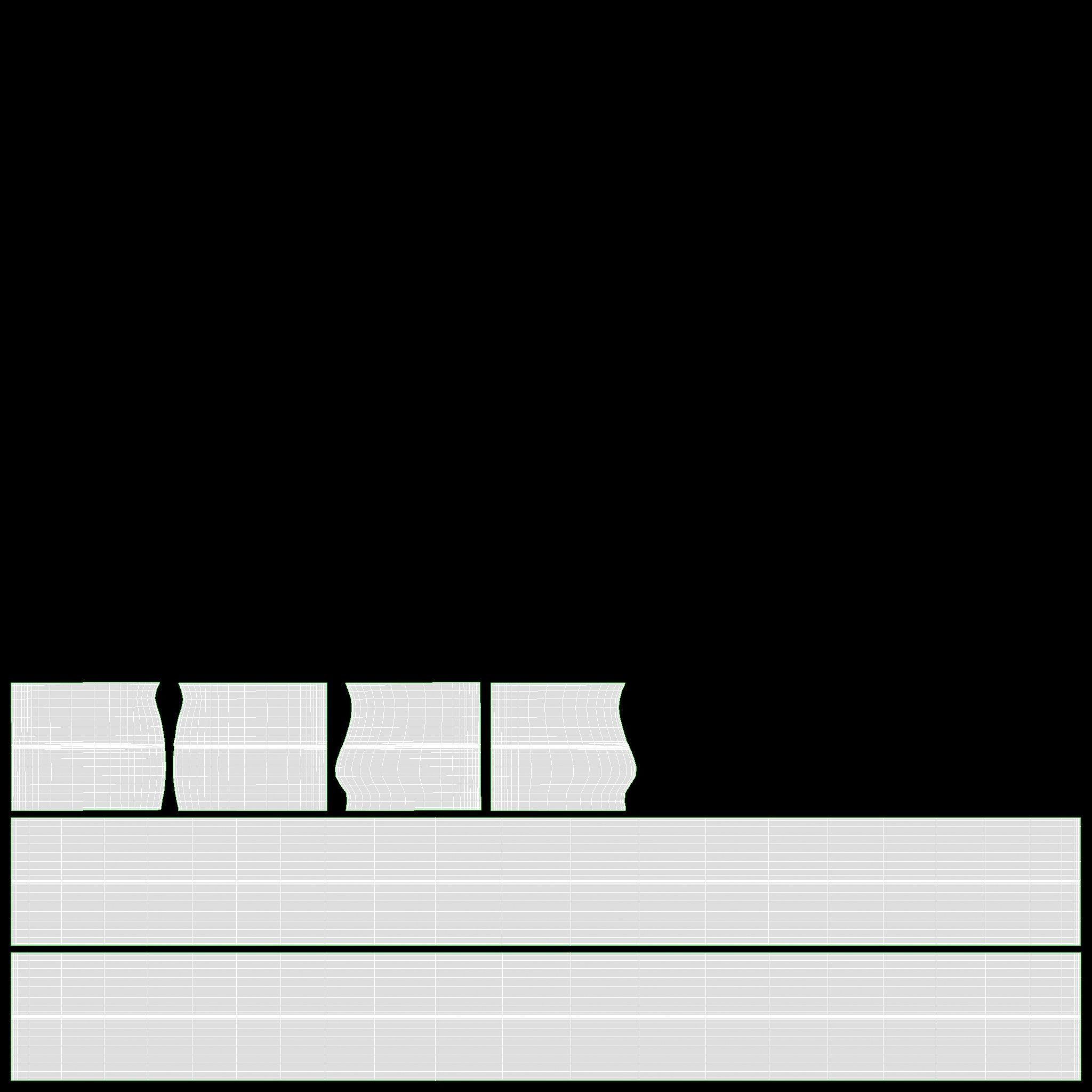 Box sealed with packing tape mockup 07 3D model_12