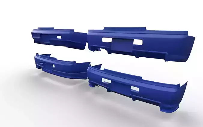 Body kit Skyline R34 Bumper rear