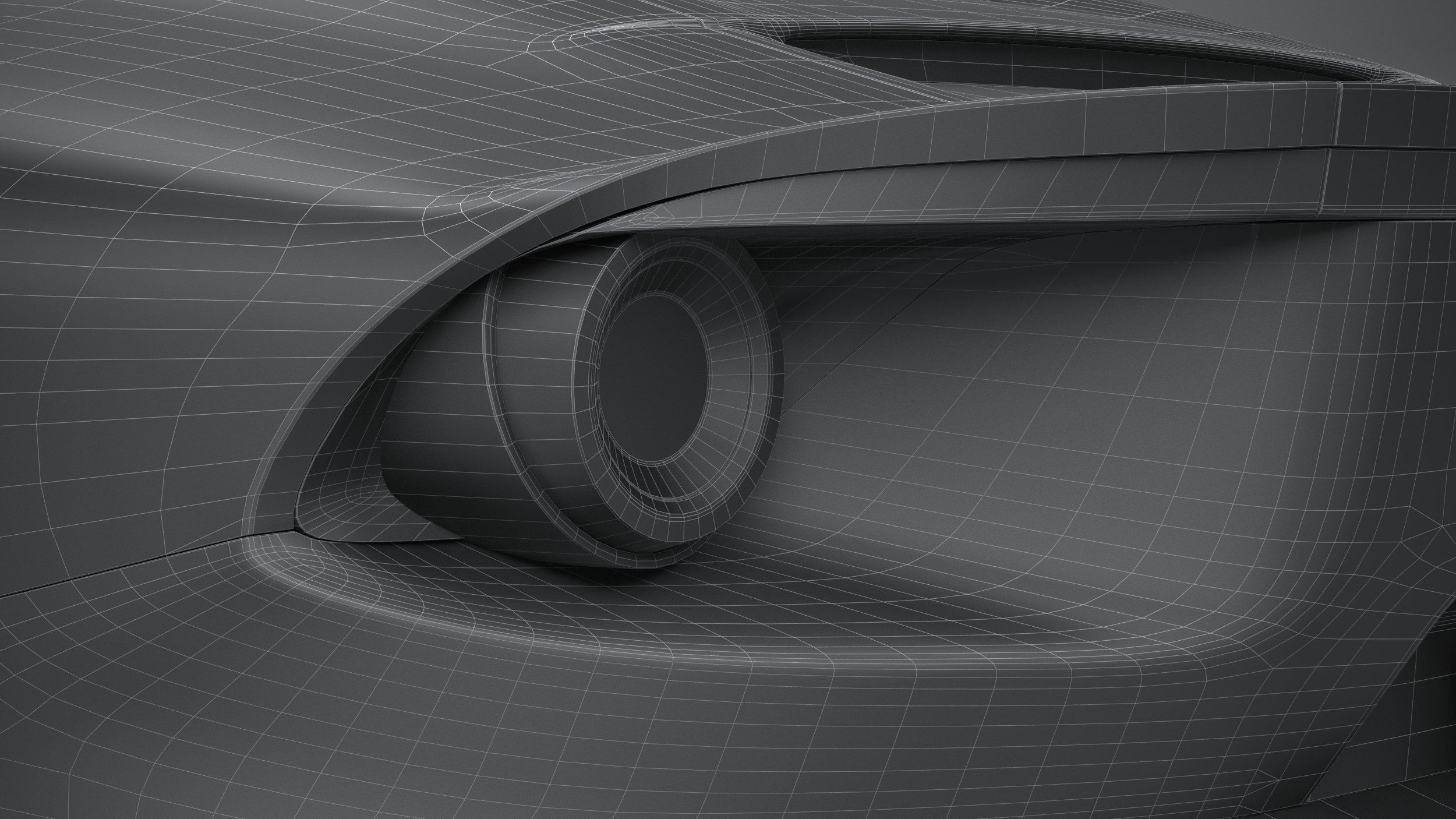 Ferrari Omologata 2020 LowPoly 3D model_34