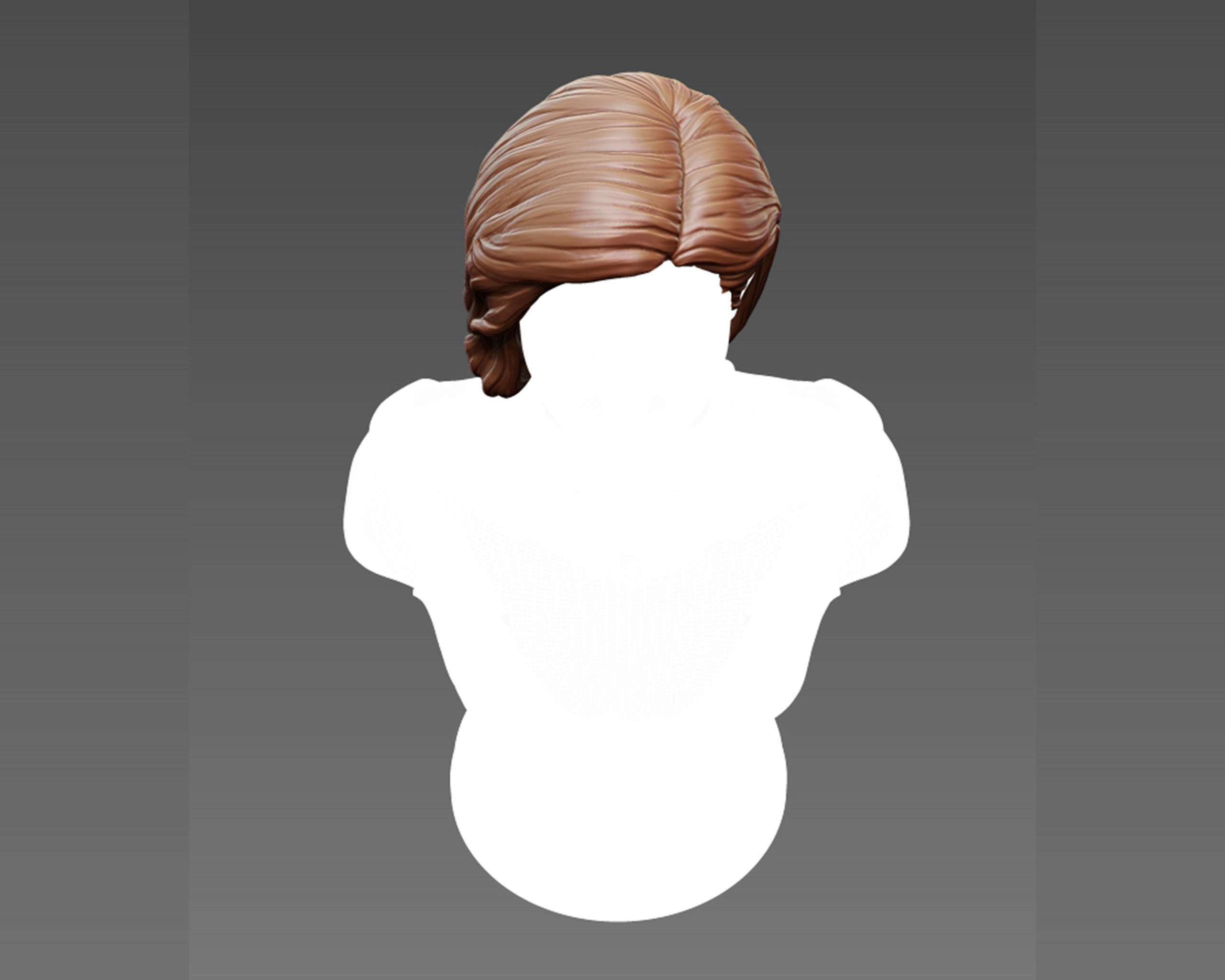 Hairstyle 20 3D print model_12