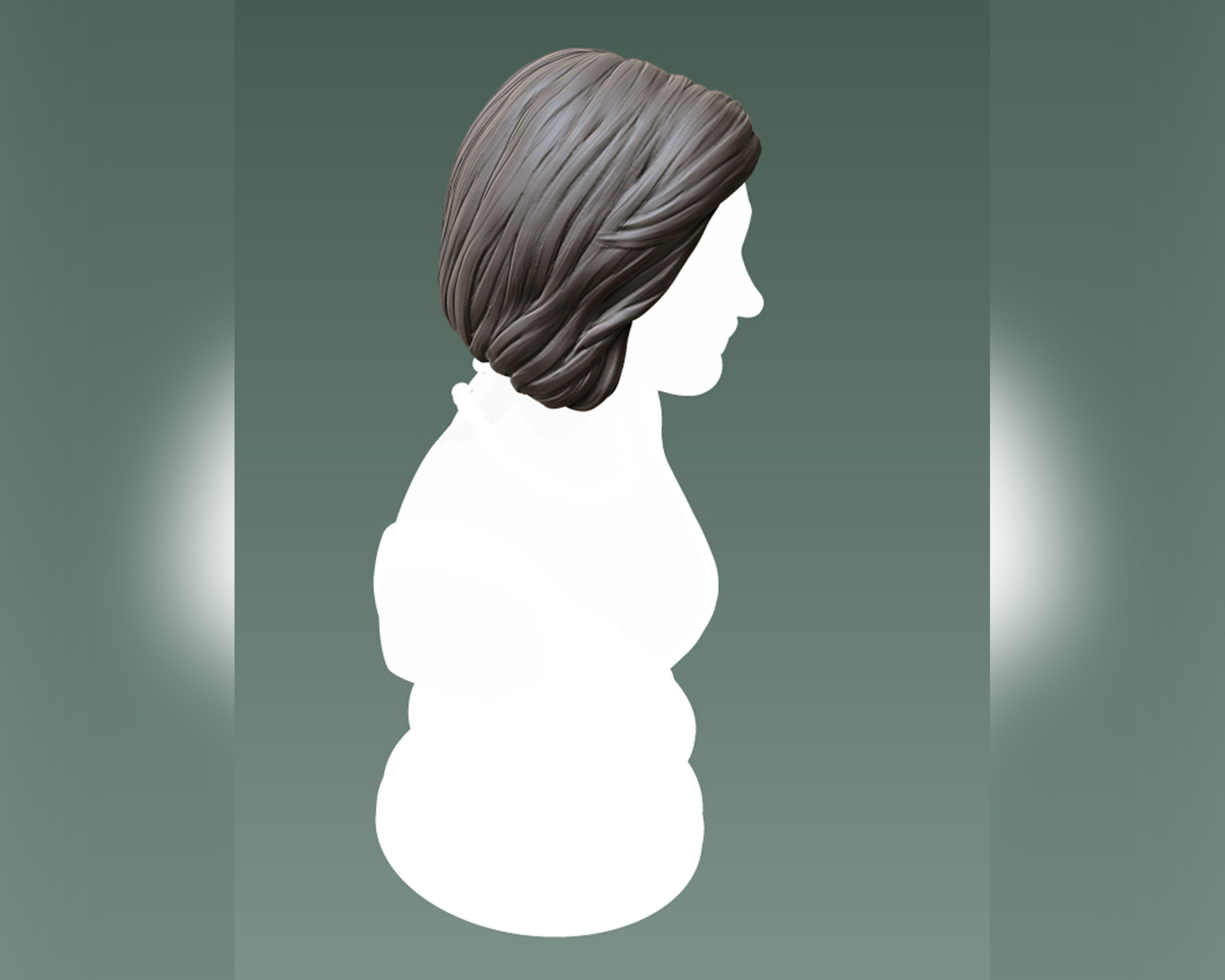 Hairstyle 20 3D print model_7