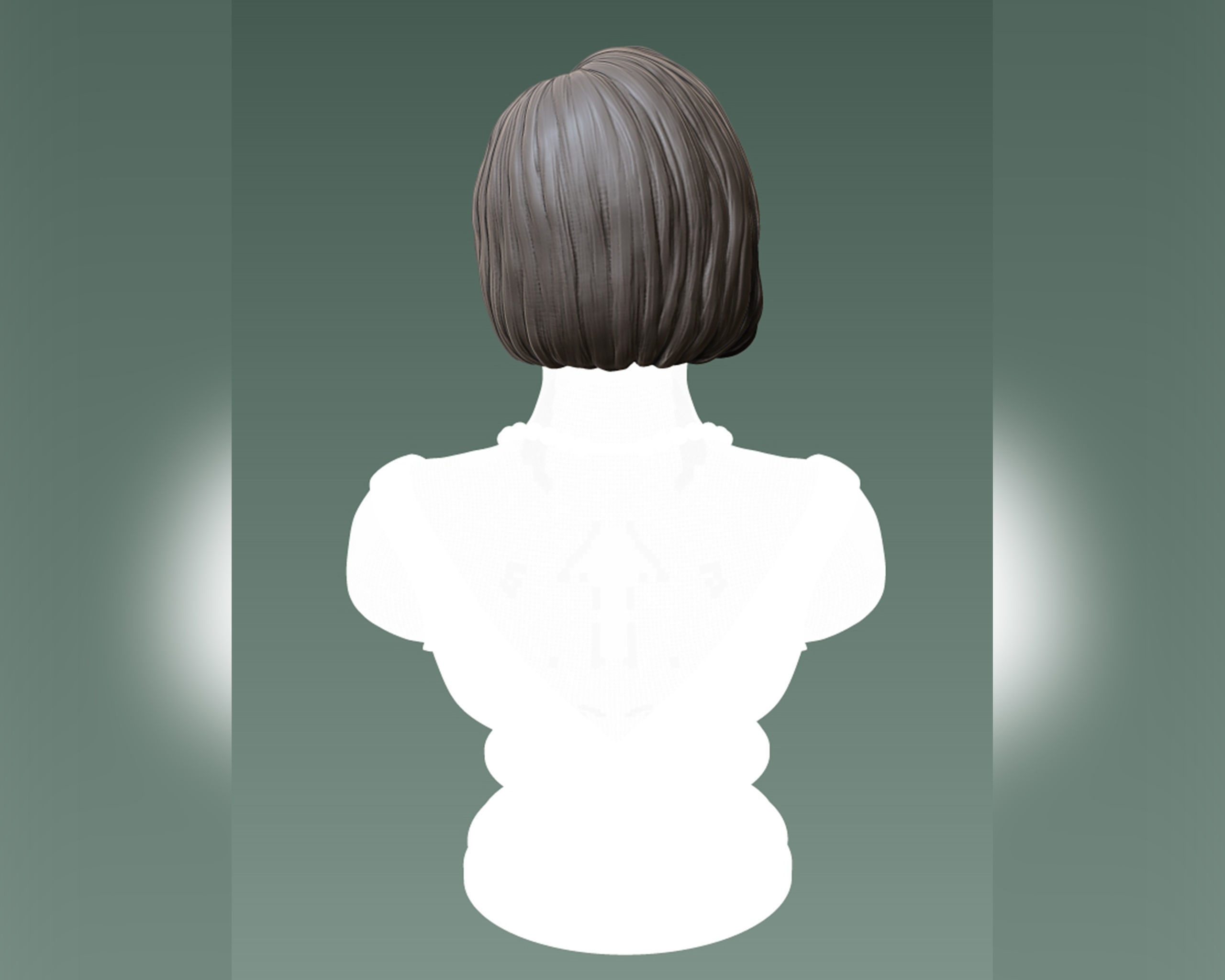 Hairstyle 20 3D print model_8