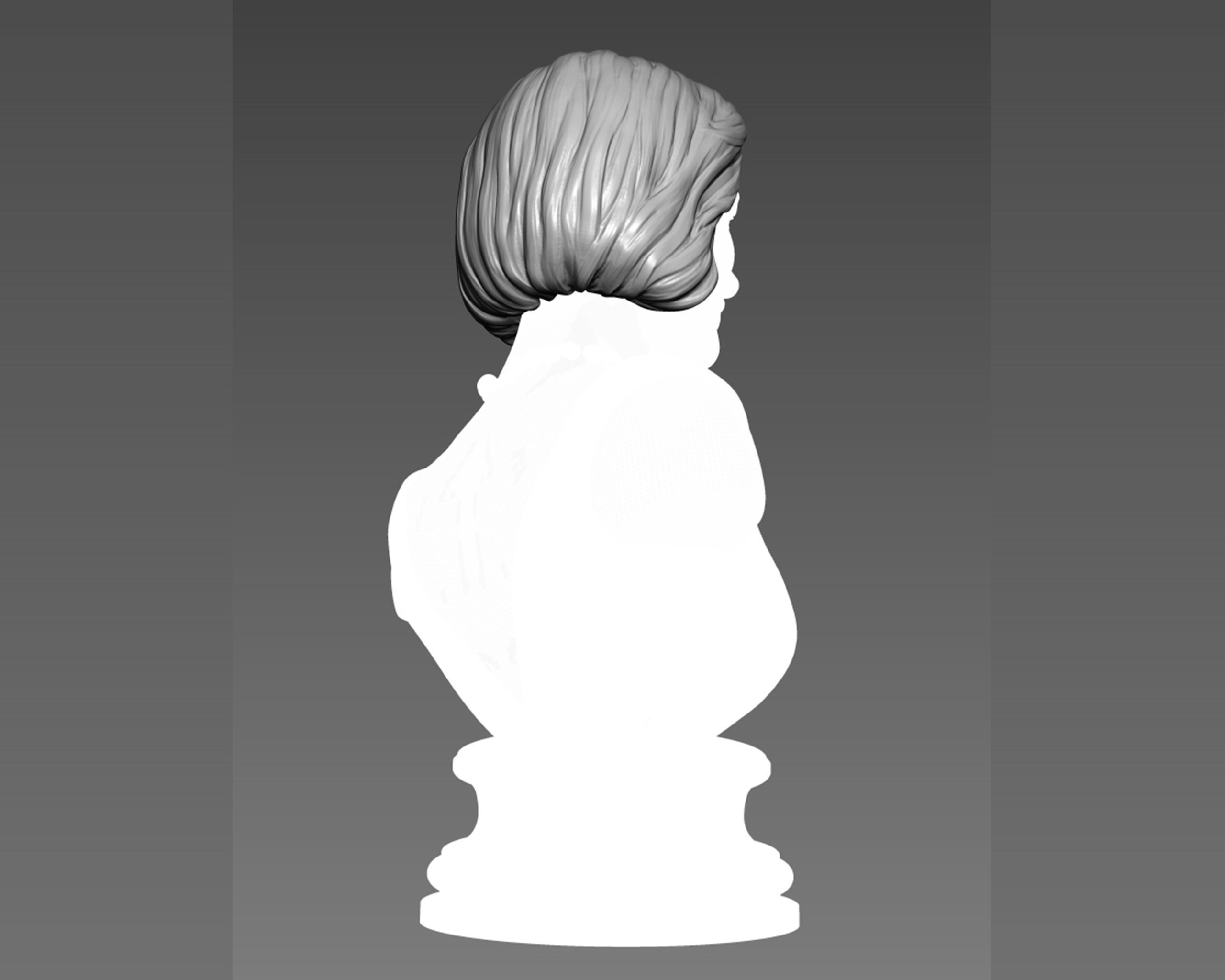 Hairstyle 20 3D print model_9