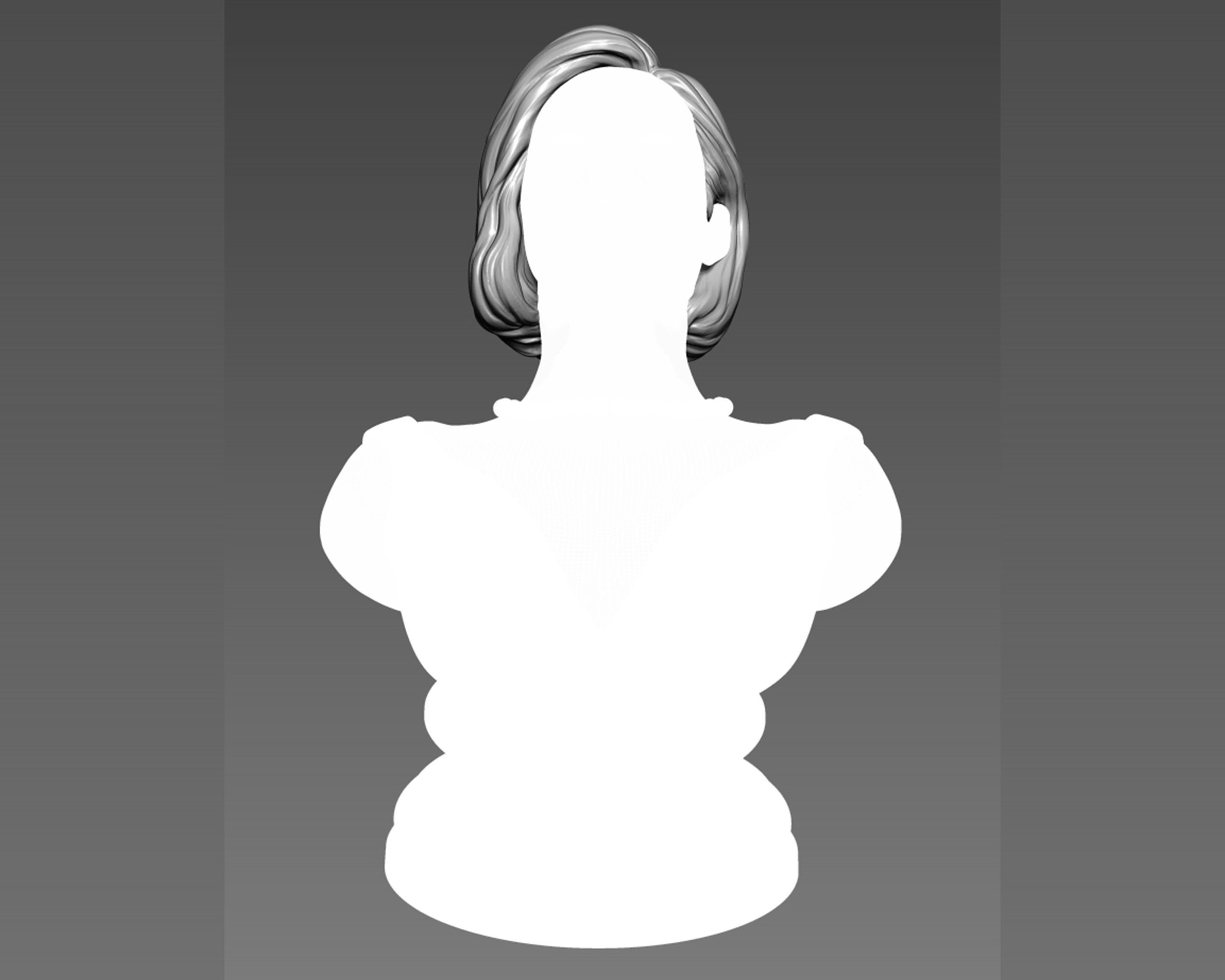 Hairstyle 20 3D print model_11