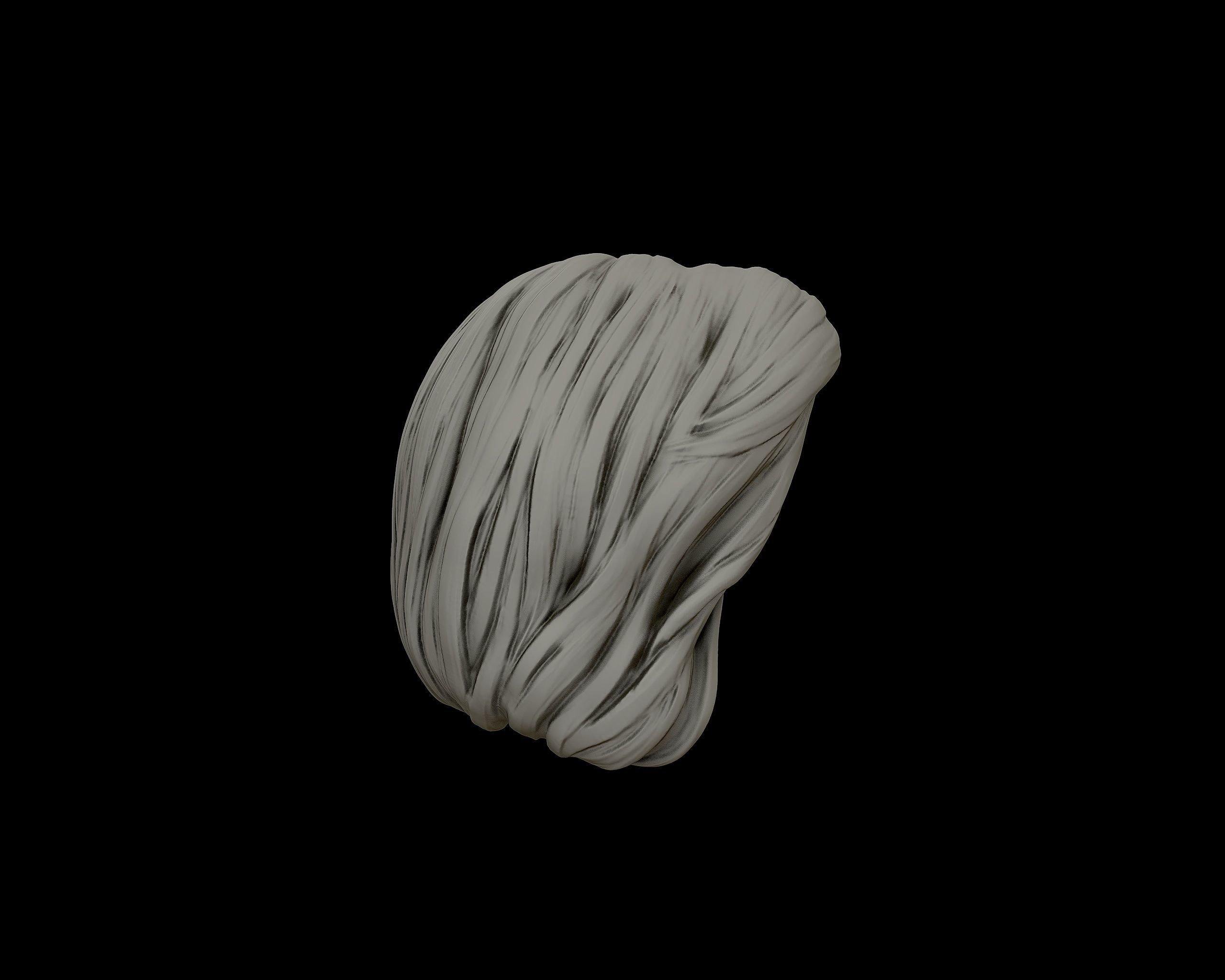Hairstyle 20 3D print model_20