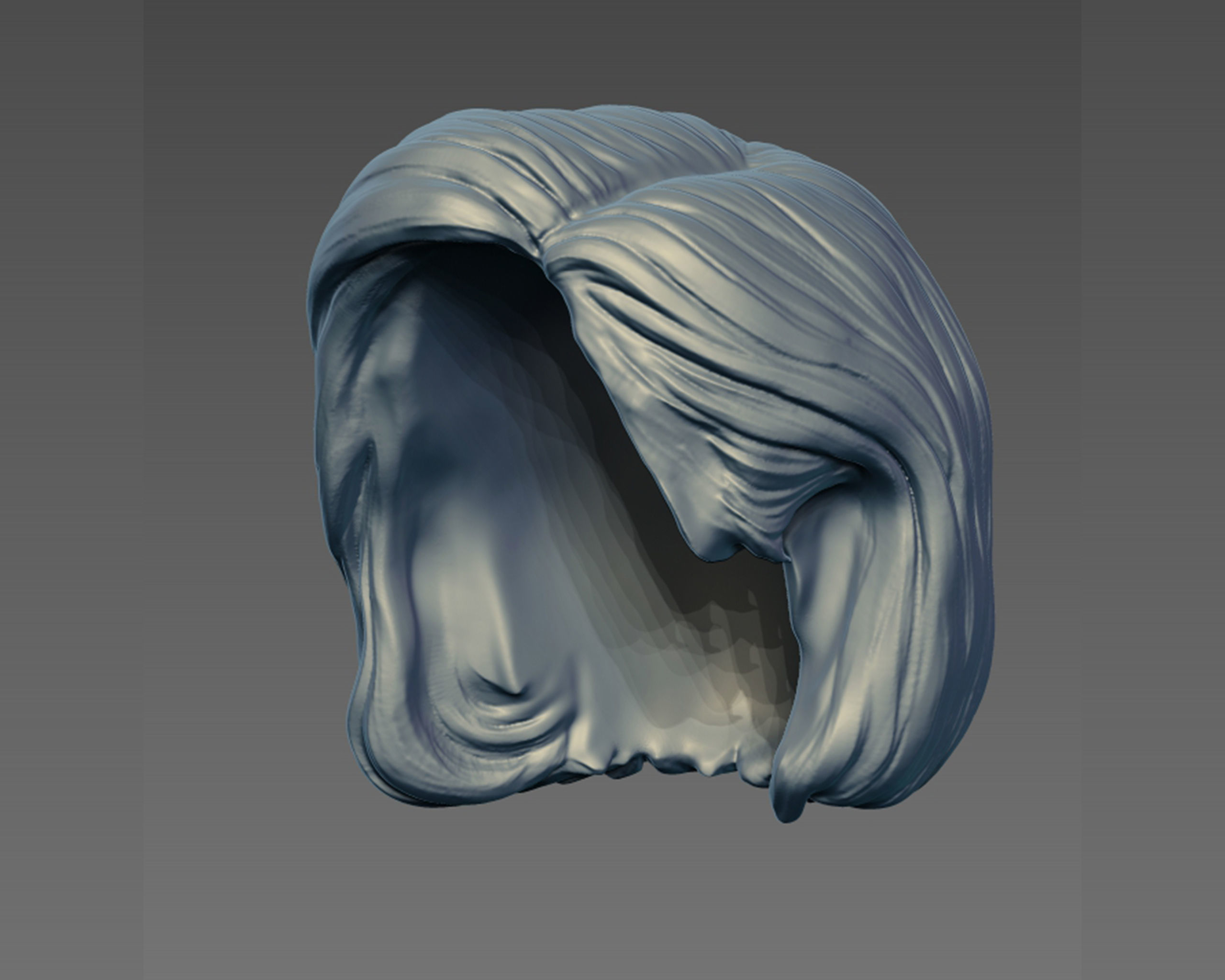 Hairstyle 20 3D print model_16