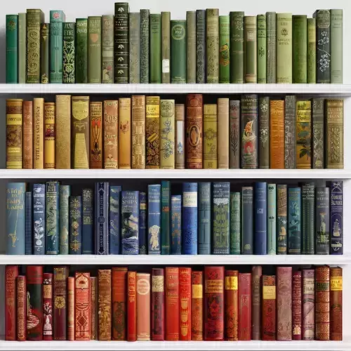 Classic Books 22 3D model