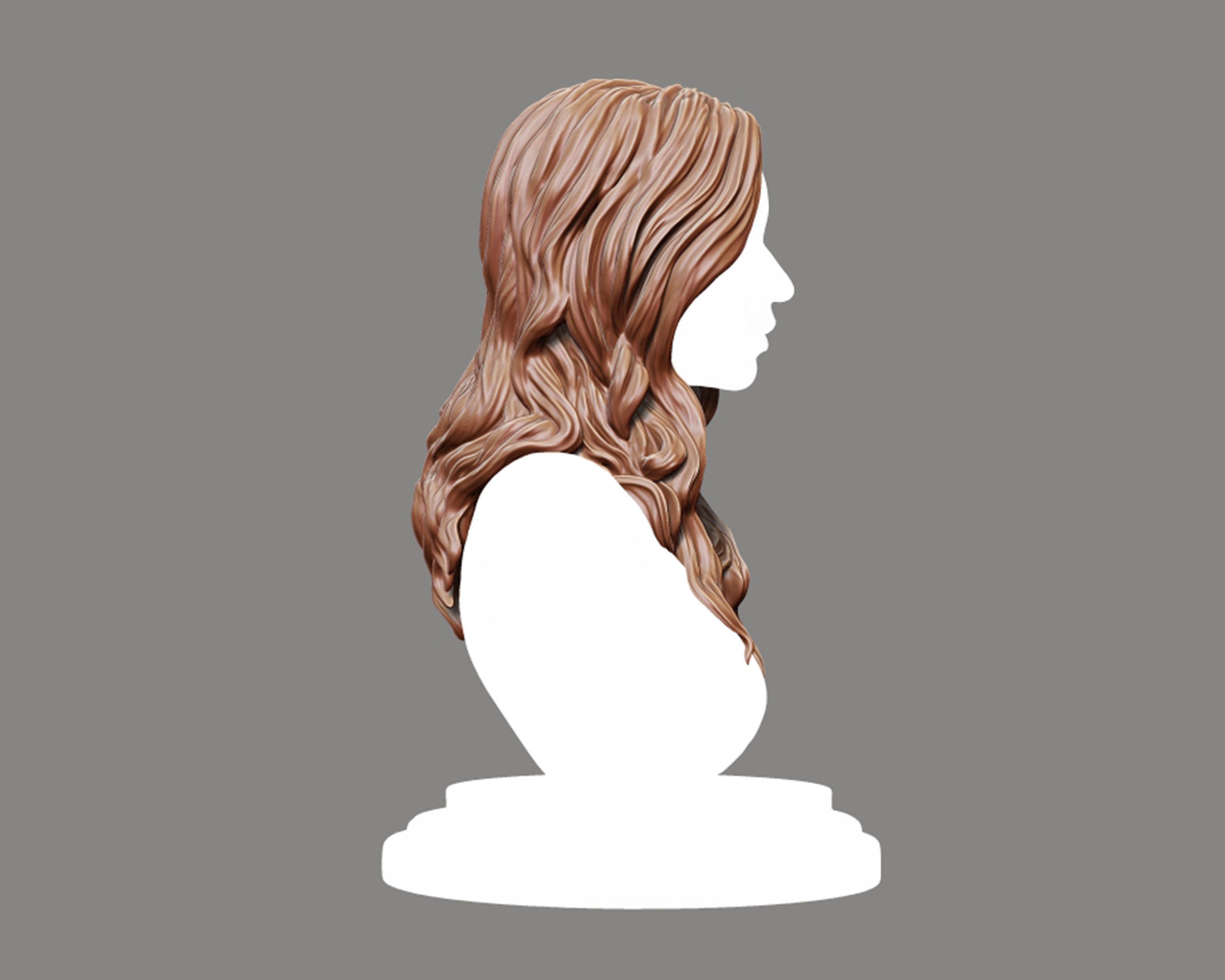 Hairstyle 21 3D print model_7