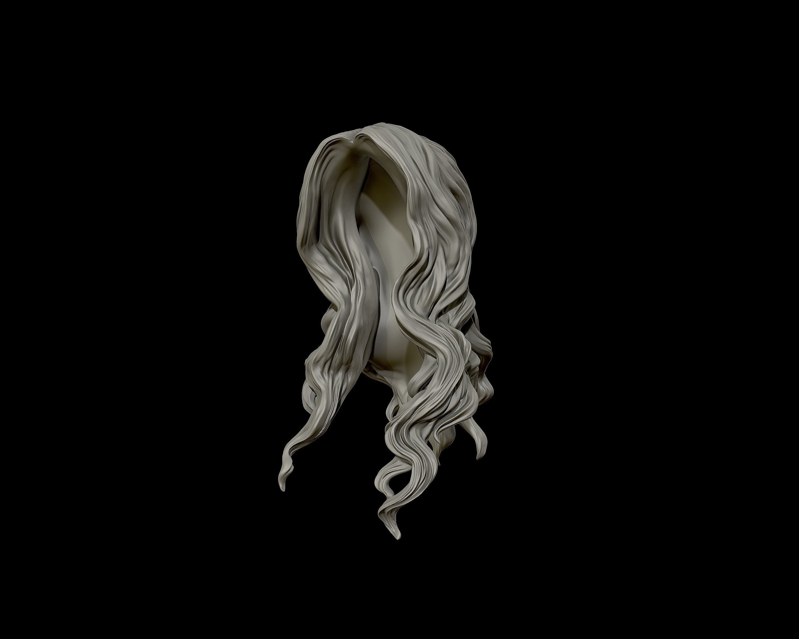 Hairstyle 21 3D print model_17