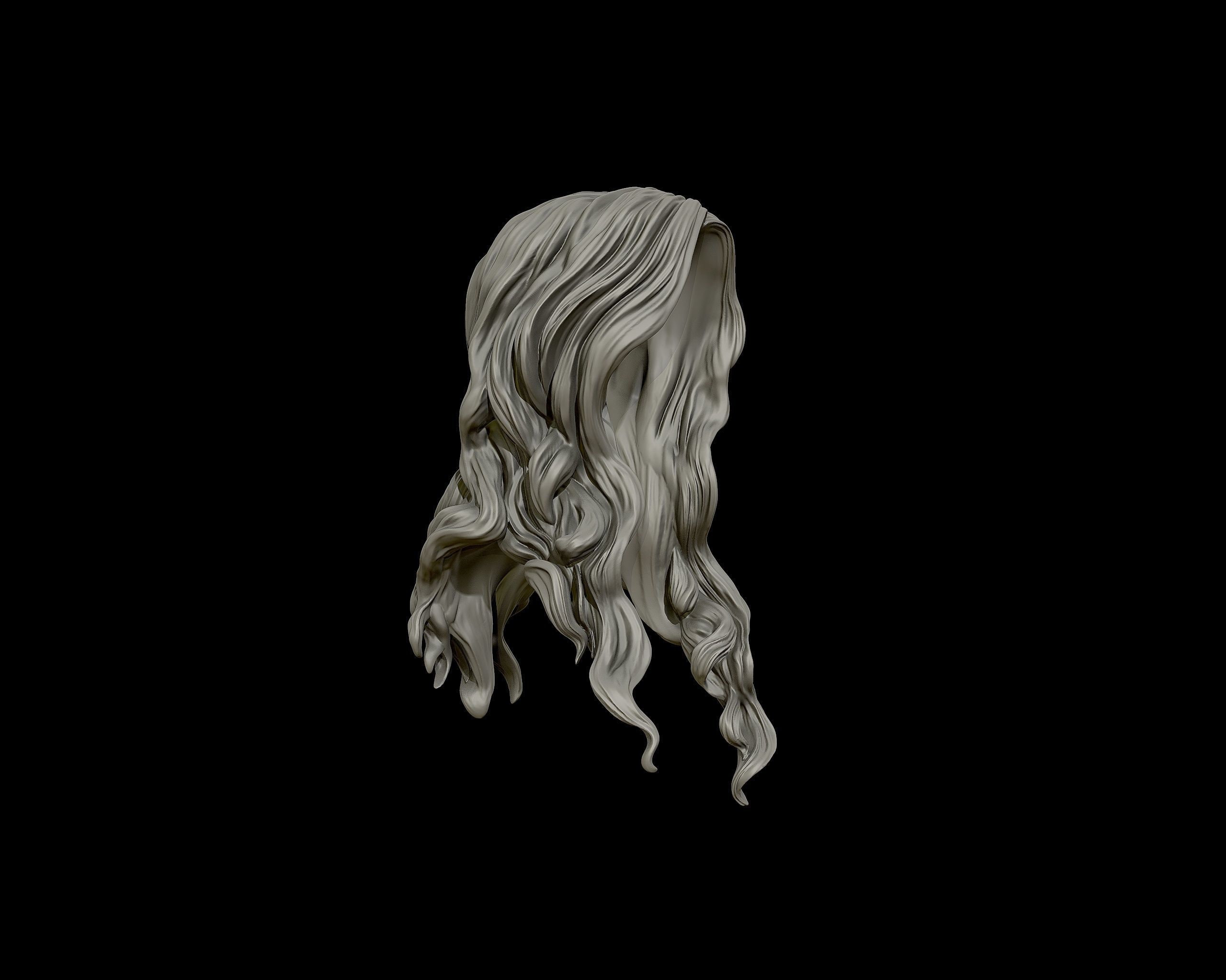 Hairstyle 21 3D print model_20