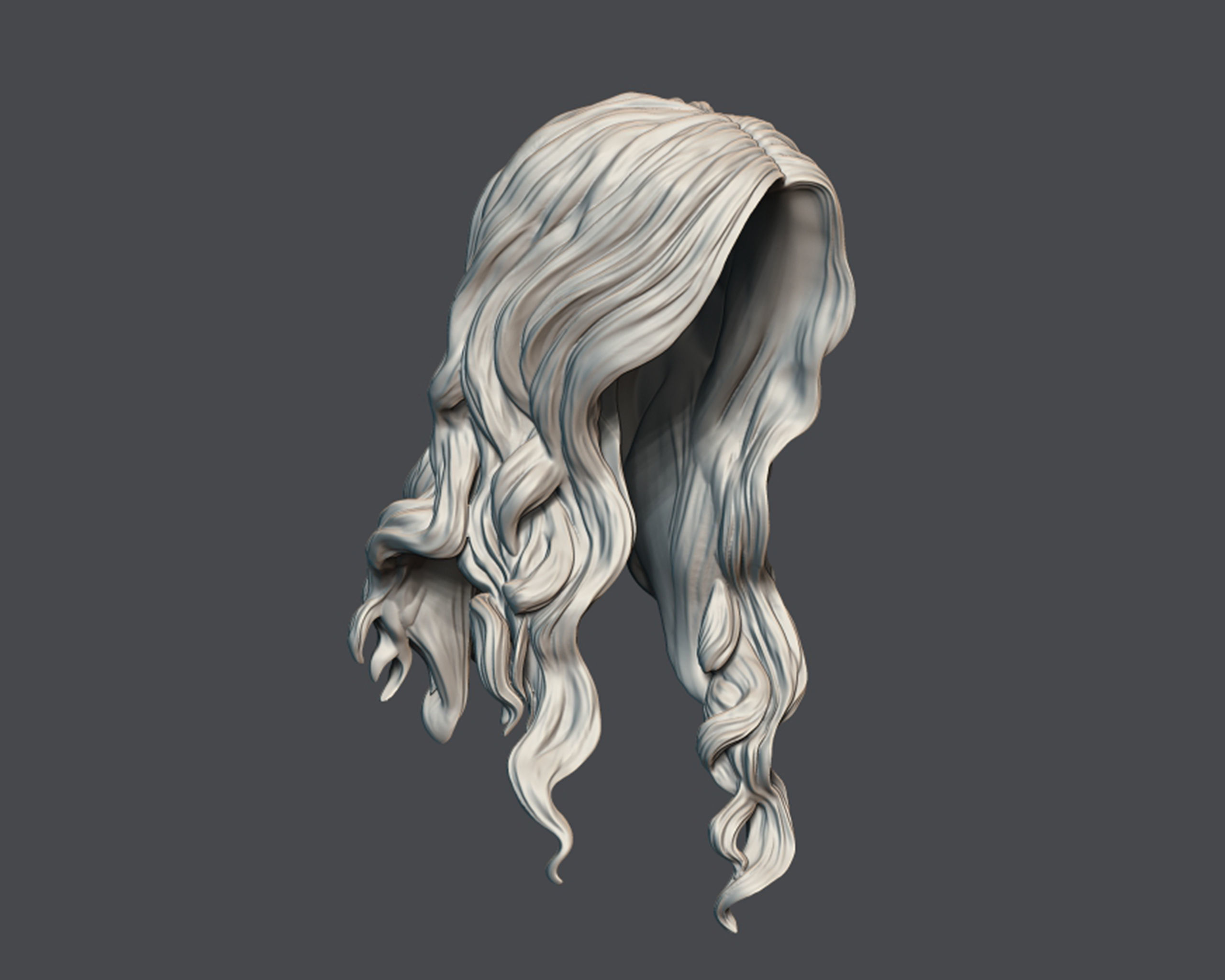 Hairstyle 21 3D print model_14