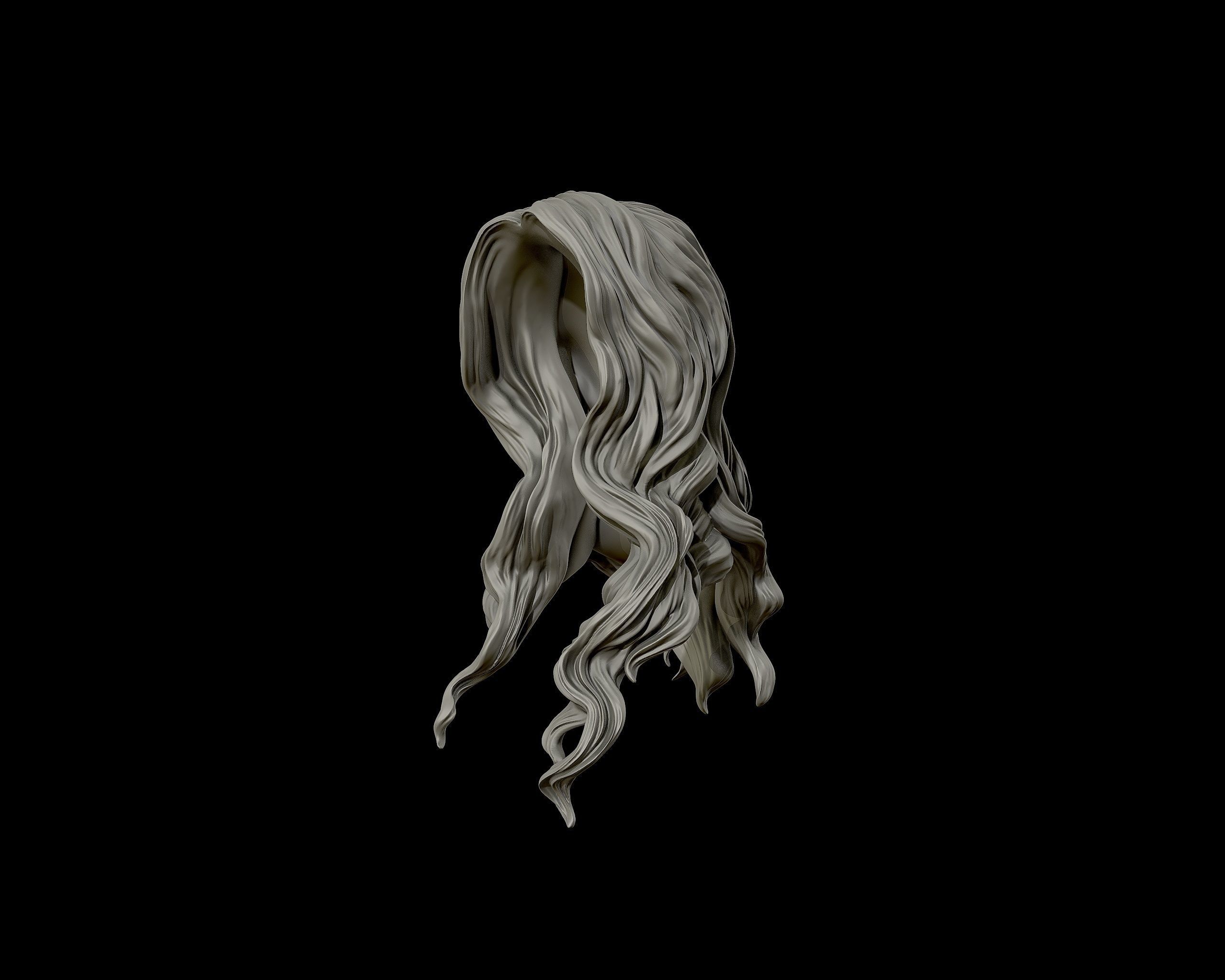 Hairstyle 21 3D print model_18