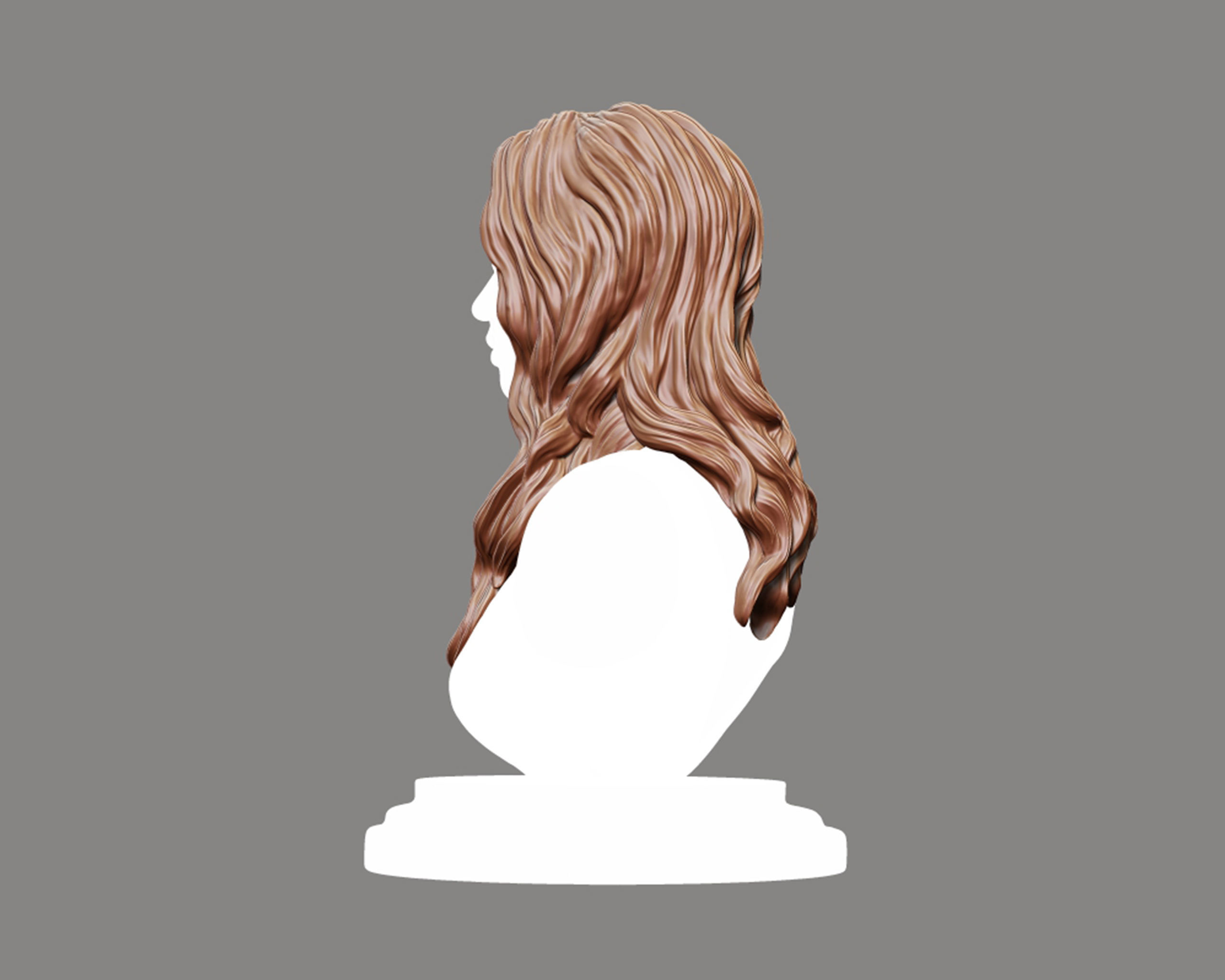 Hairstyle 21 3D print model_6