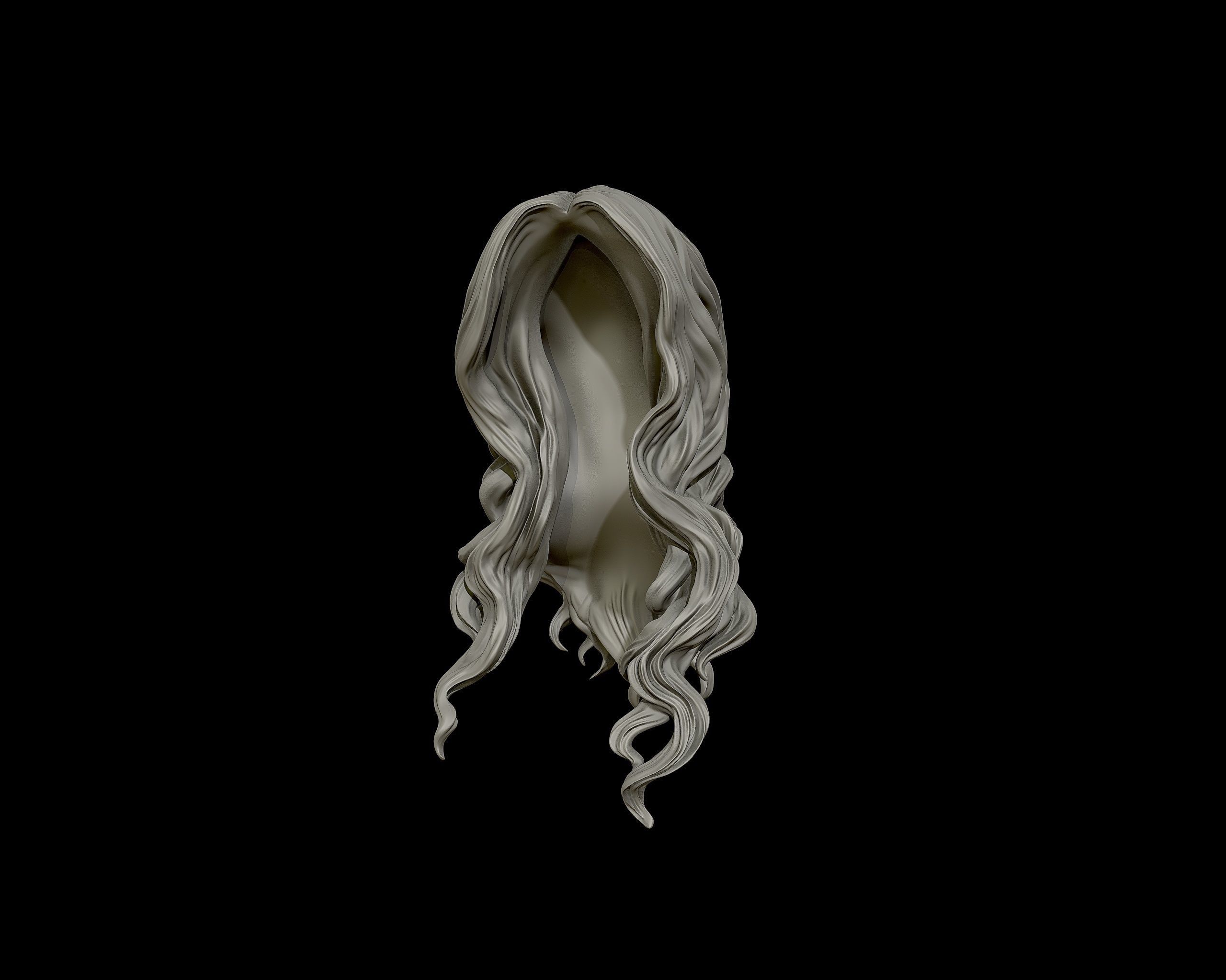 Hairstyle 21 3D print model_16