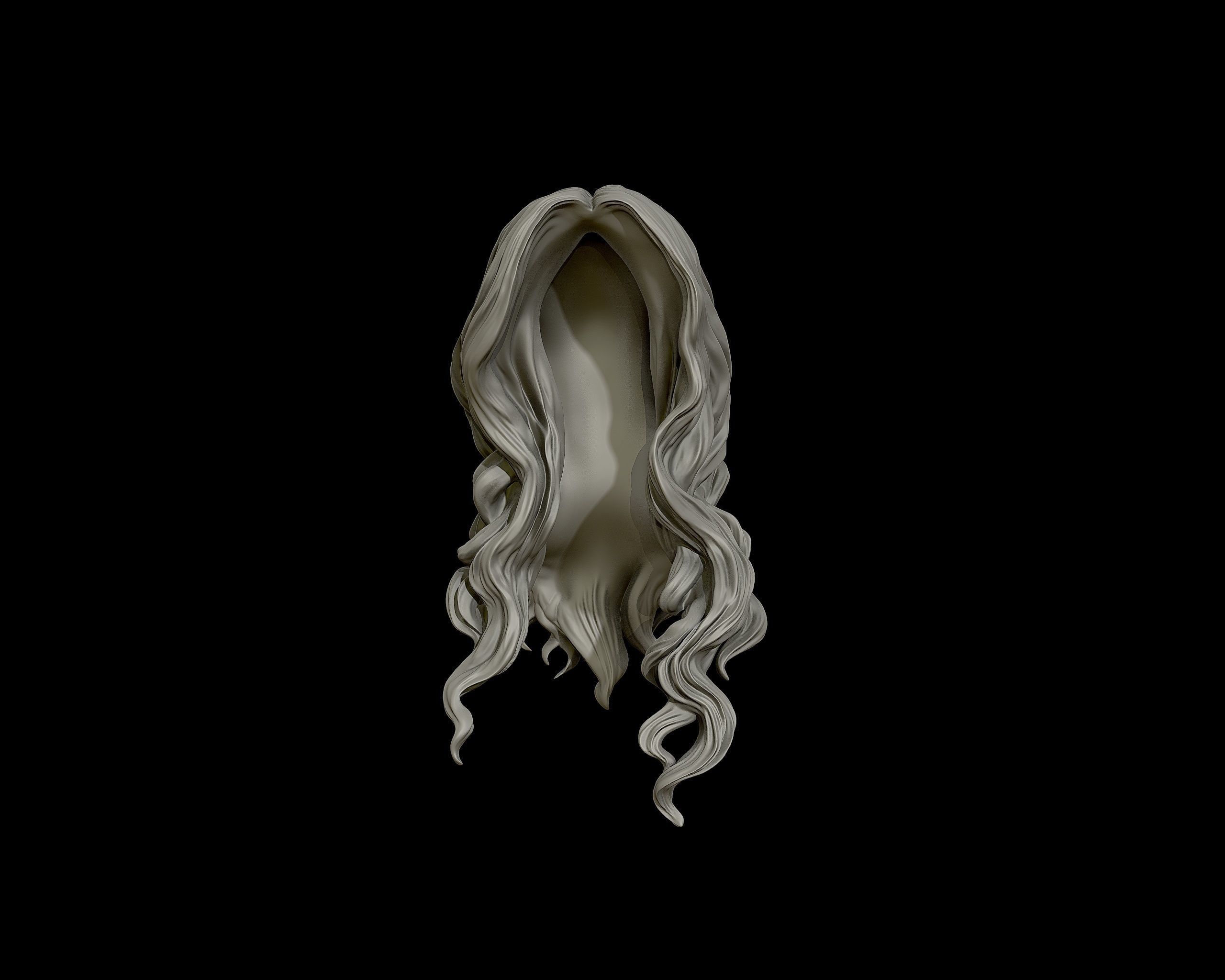 Hairstyle 21 3D print model_15