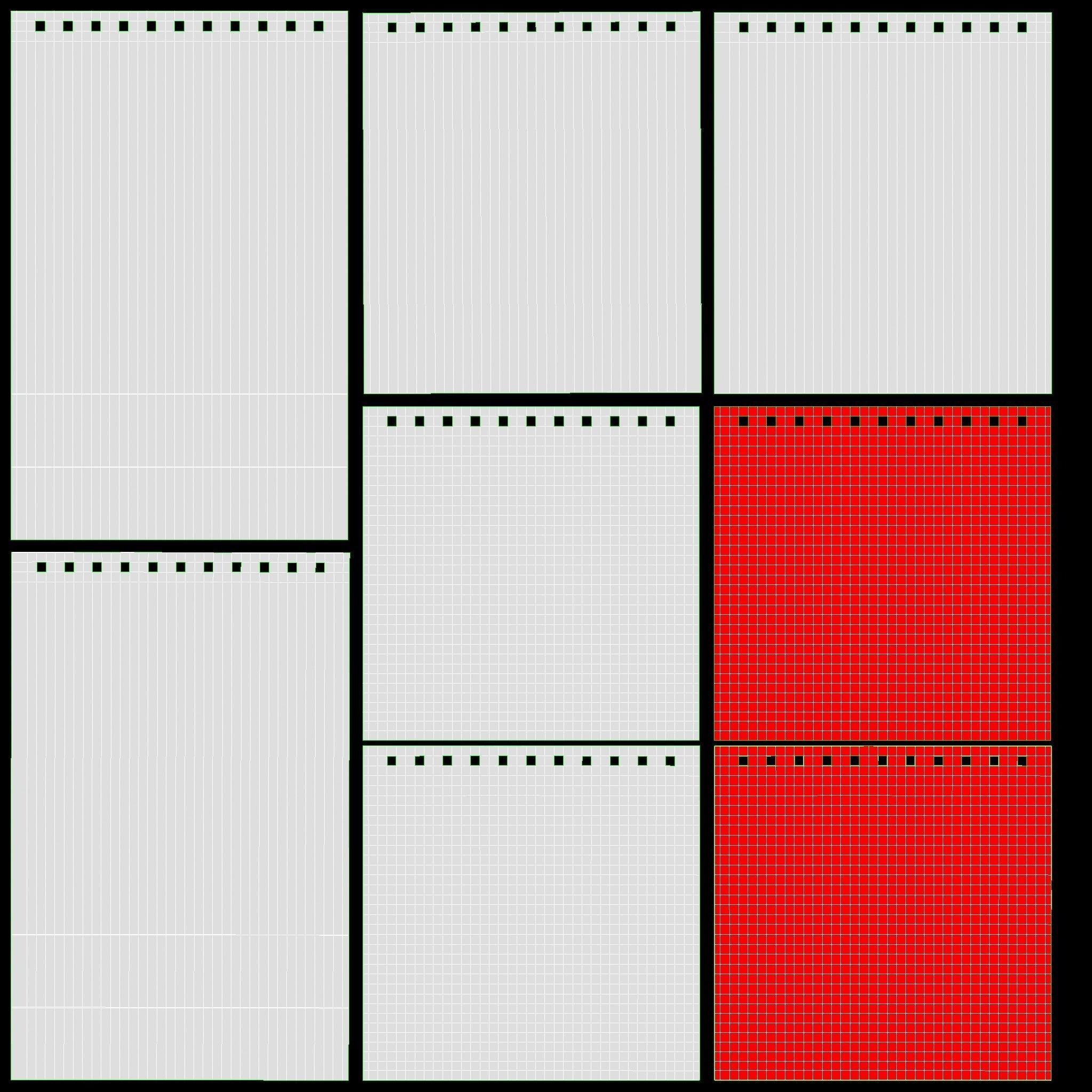 Desk calendar flip-top mockup 02 3D model_14