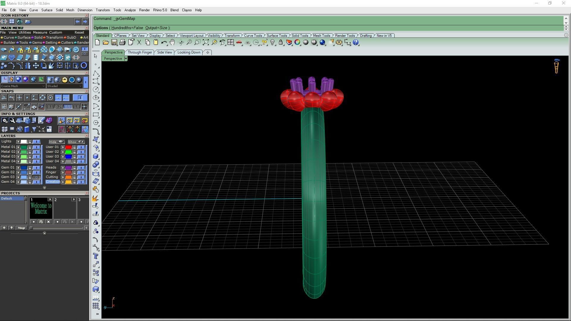 3d-Model Flower ring 3D print model_15