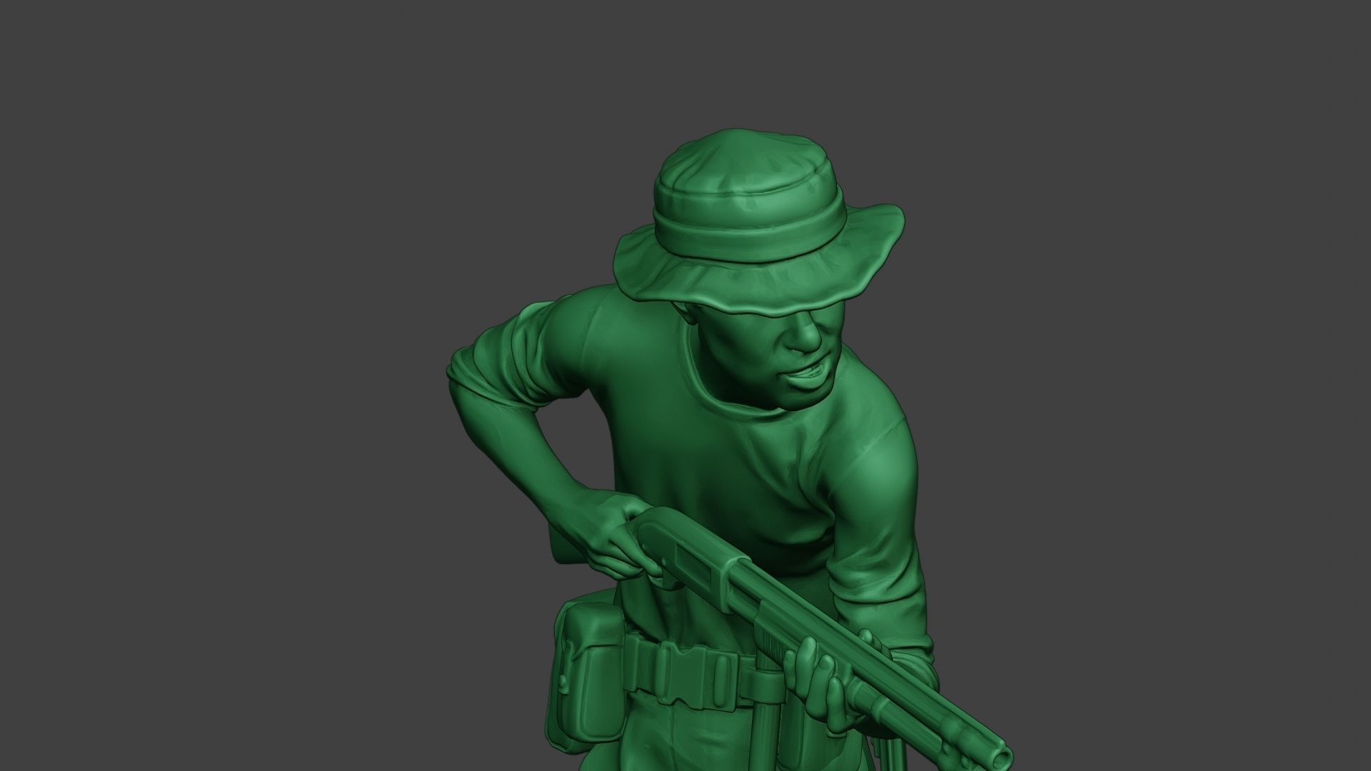 Modern Jungle Soldier Run7 MJS1 3D print model_19