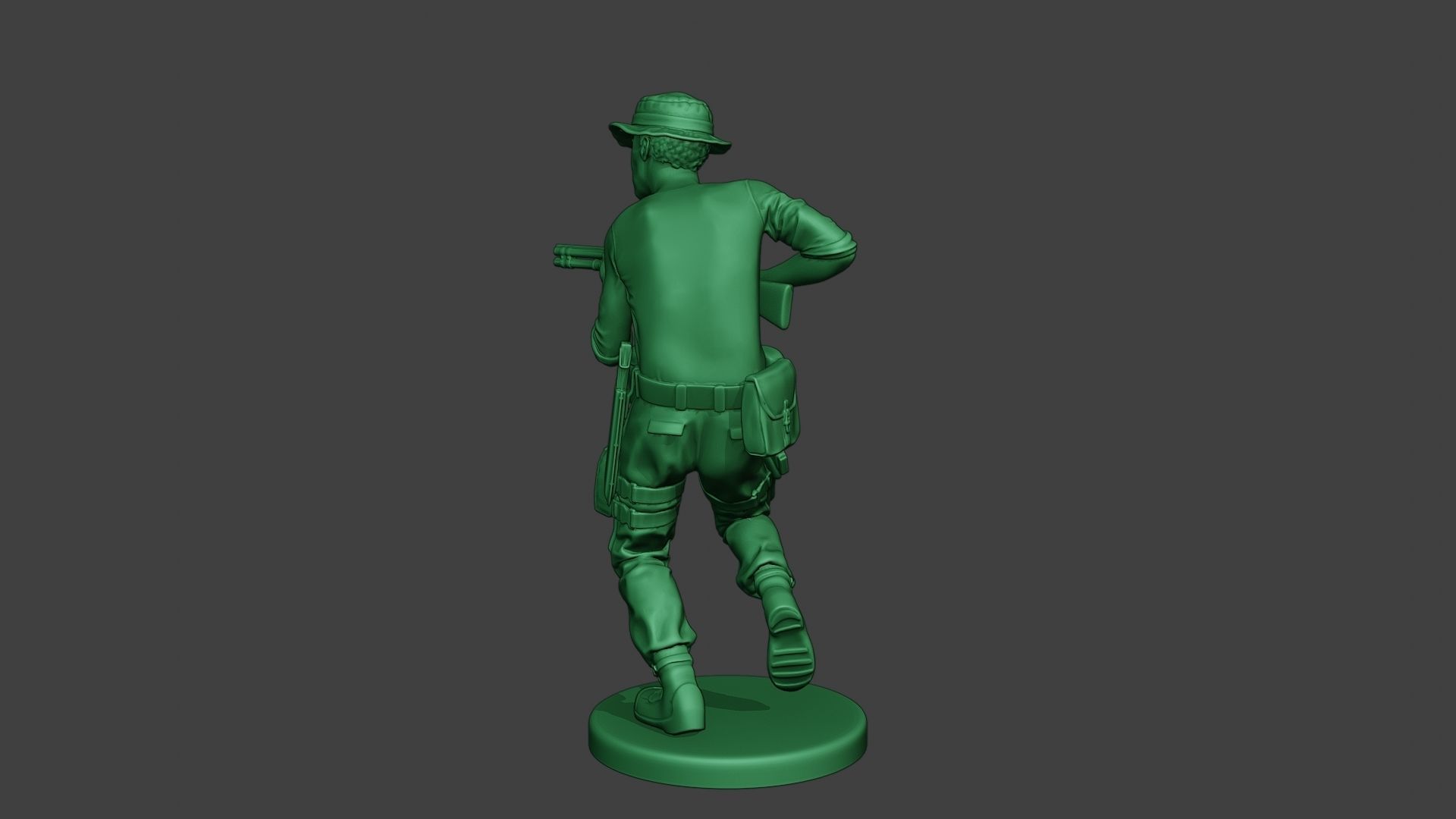 Modern Jungle Soldier Run7 MJS1 3D print model_5