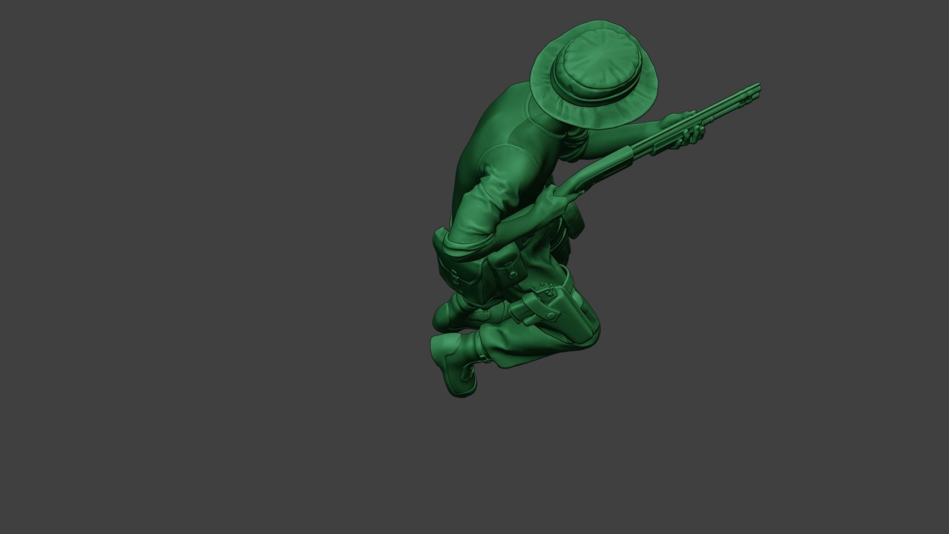 Modern Jungle Soldier Run7 MJS1 3D print model_23