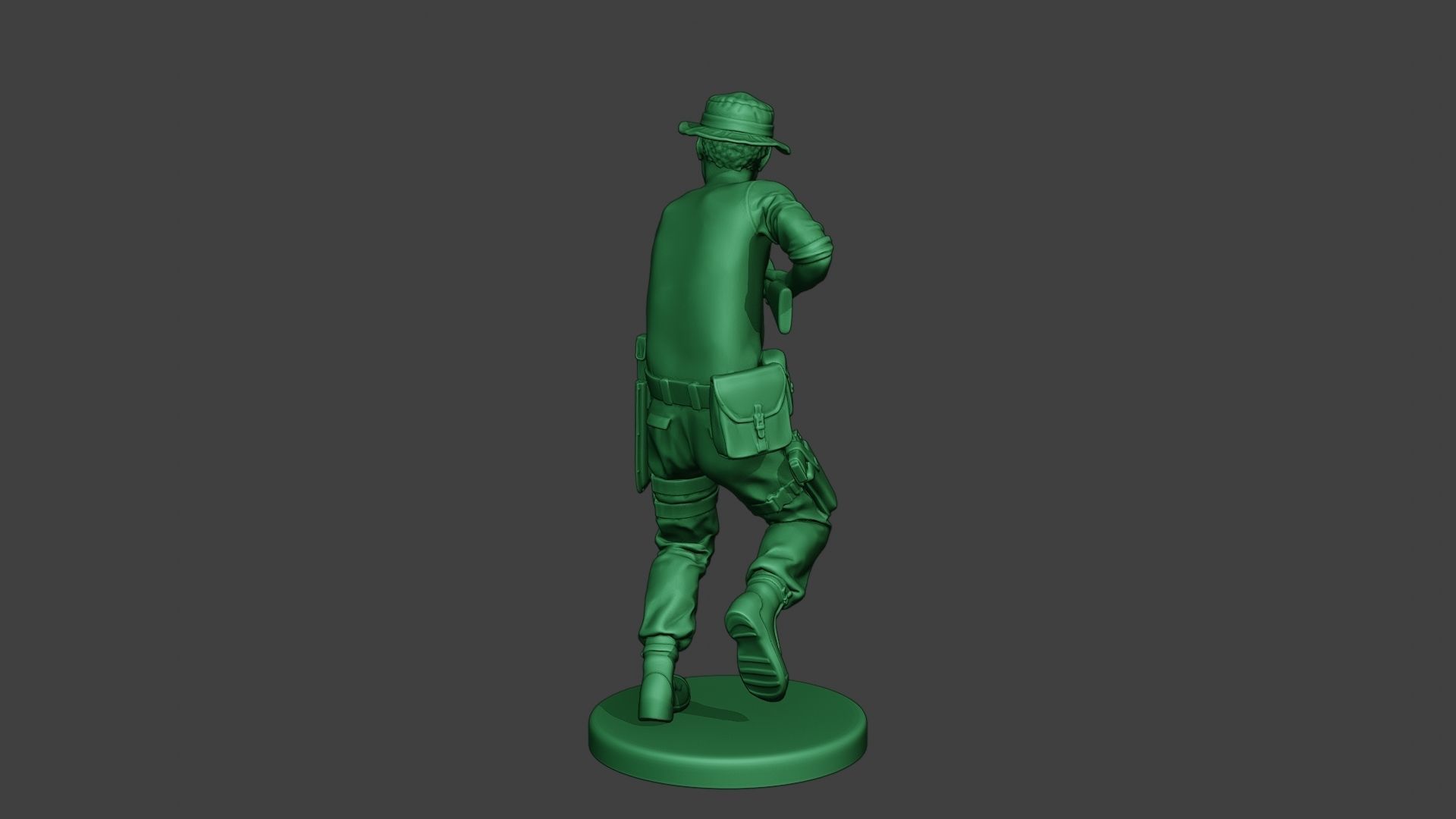 Modern Jungle Soldier Run7 MJS1 3D print model_6