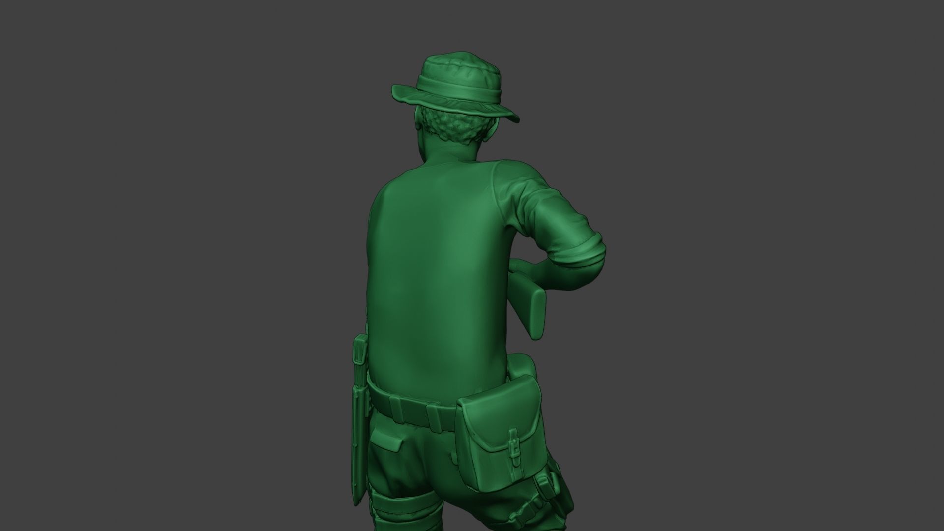 Modern Jungle Soldier Run7 MJS1 3D print model_21