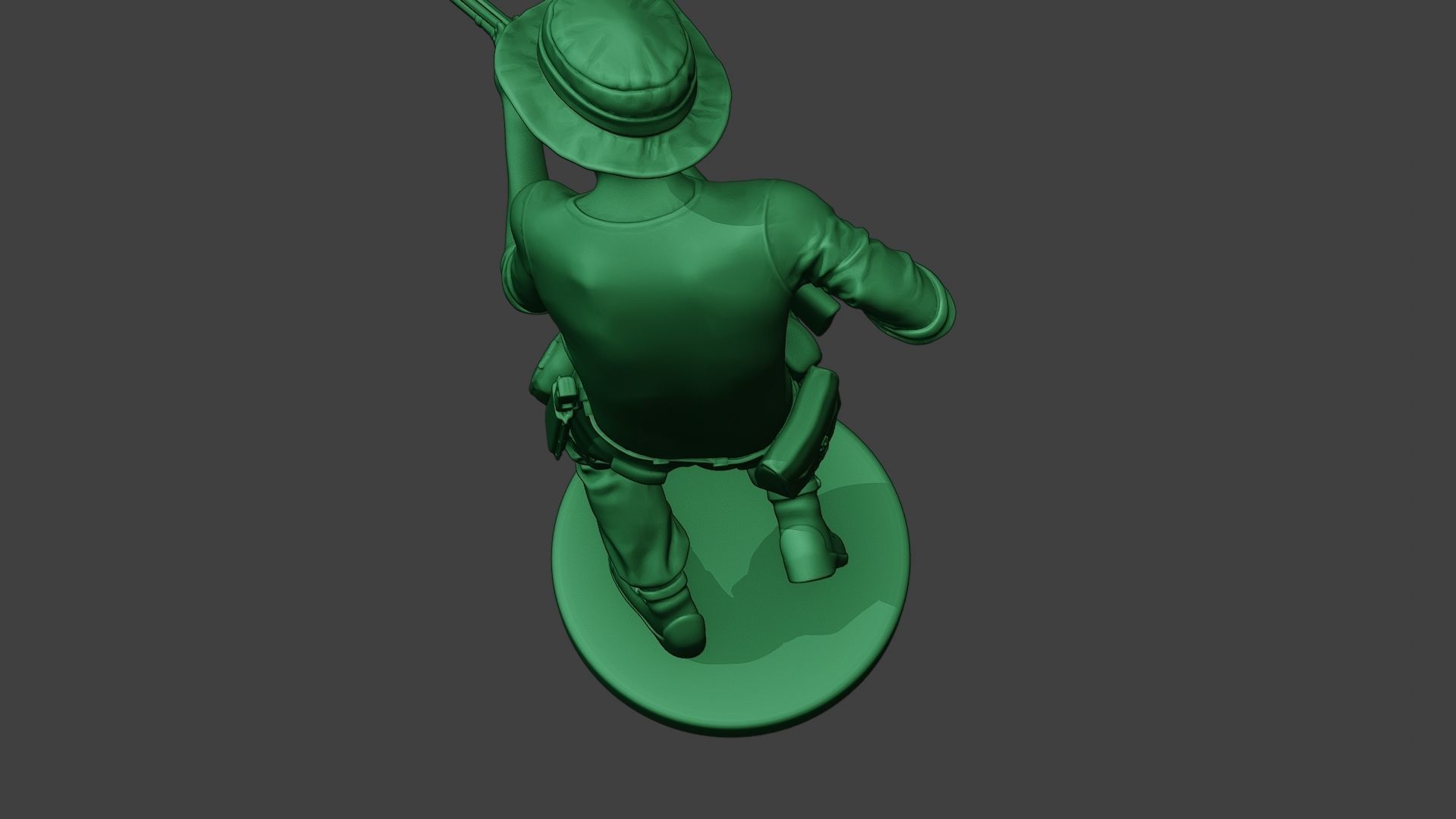 Modern Jungle Soldier Run7 MJS1 3D print model_16