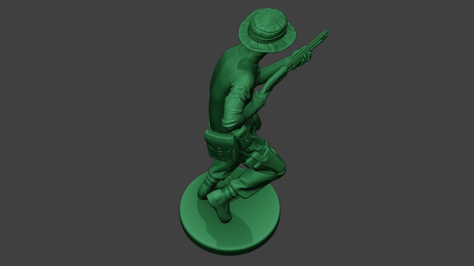 Modern Jungle Soldier Run7 MJS1 3D print model_22