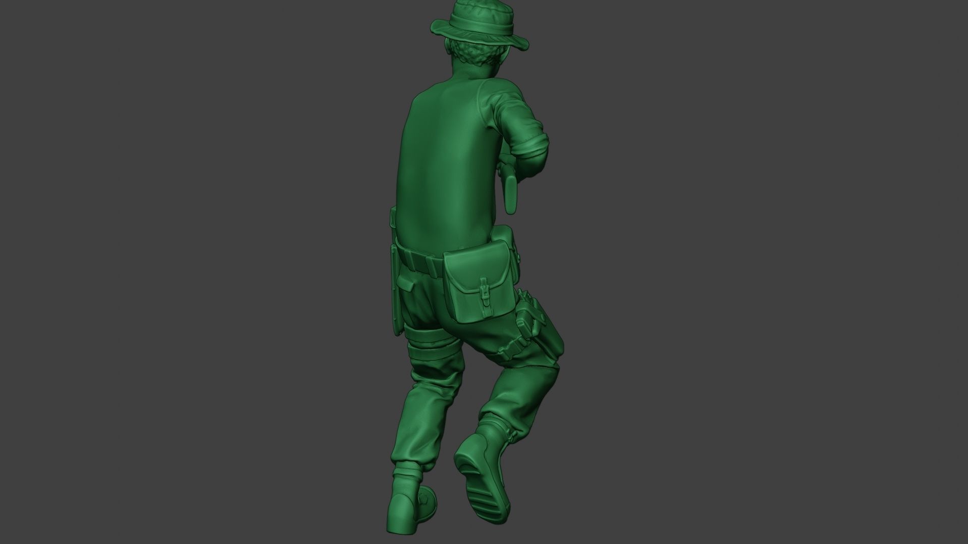 Modern Jungle Soldier Run7 MJS1 3D print model_25