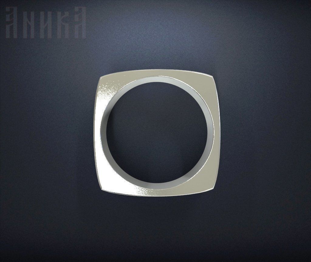 Ring with emoticons smilies 3D print model_4