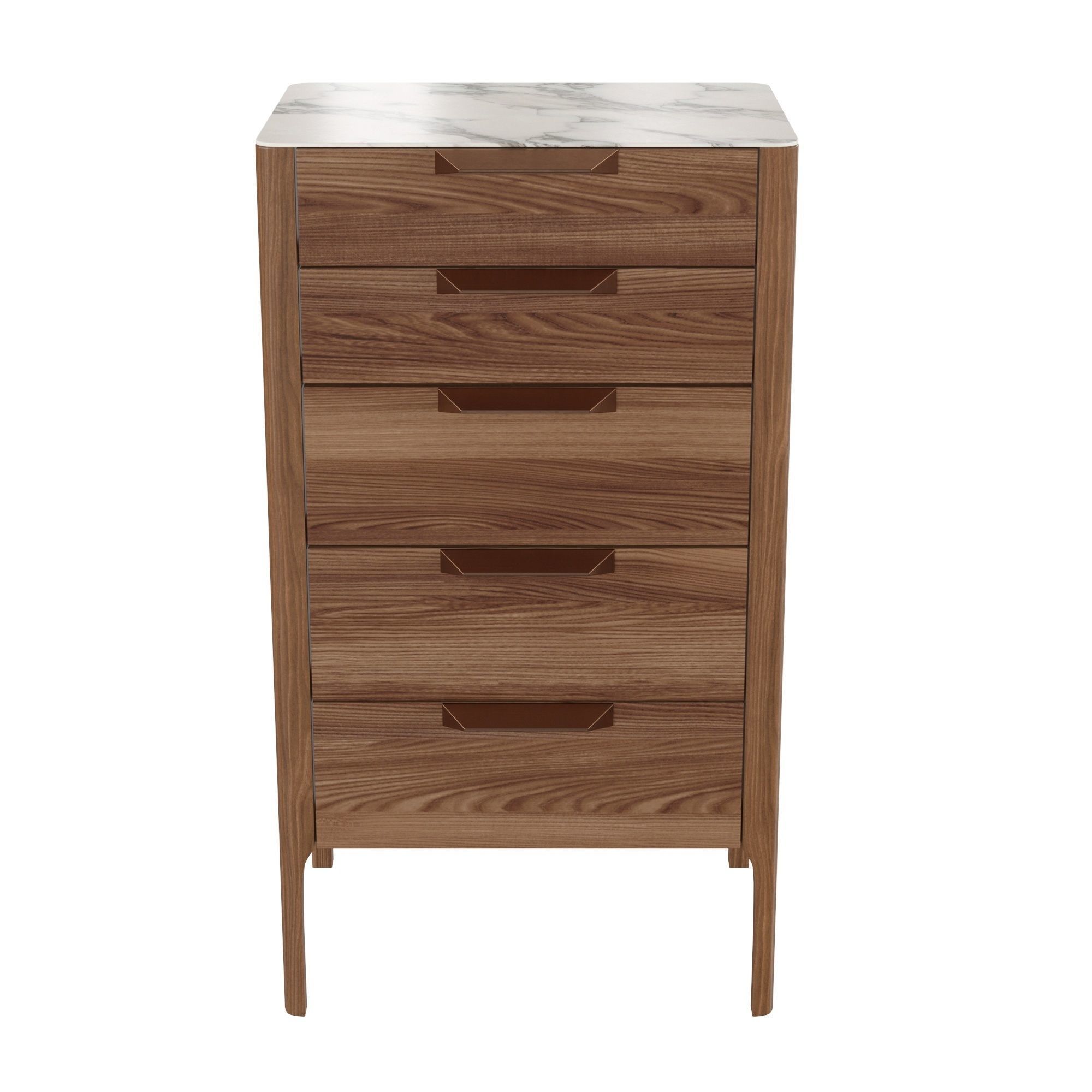 Chest of drawers CP1806-A walnut 3D model_2