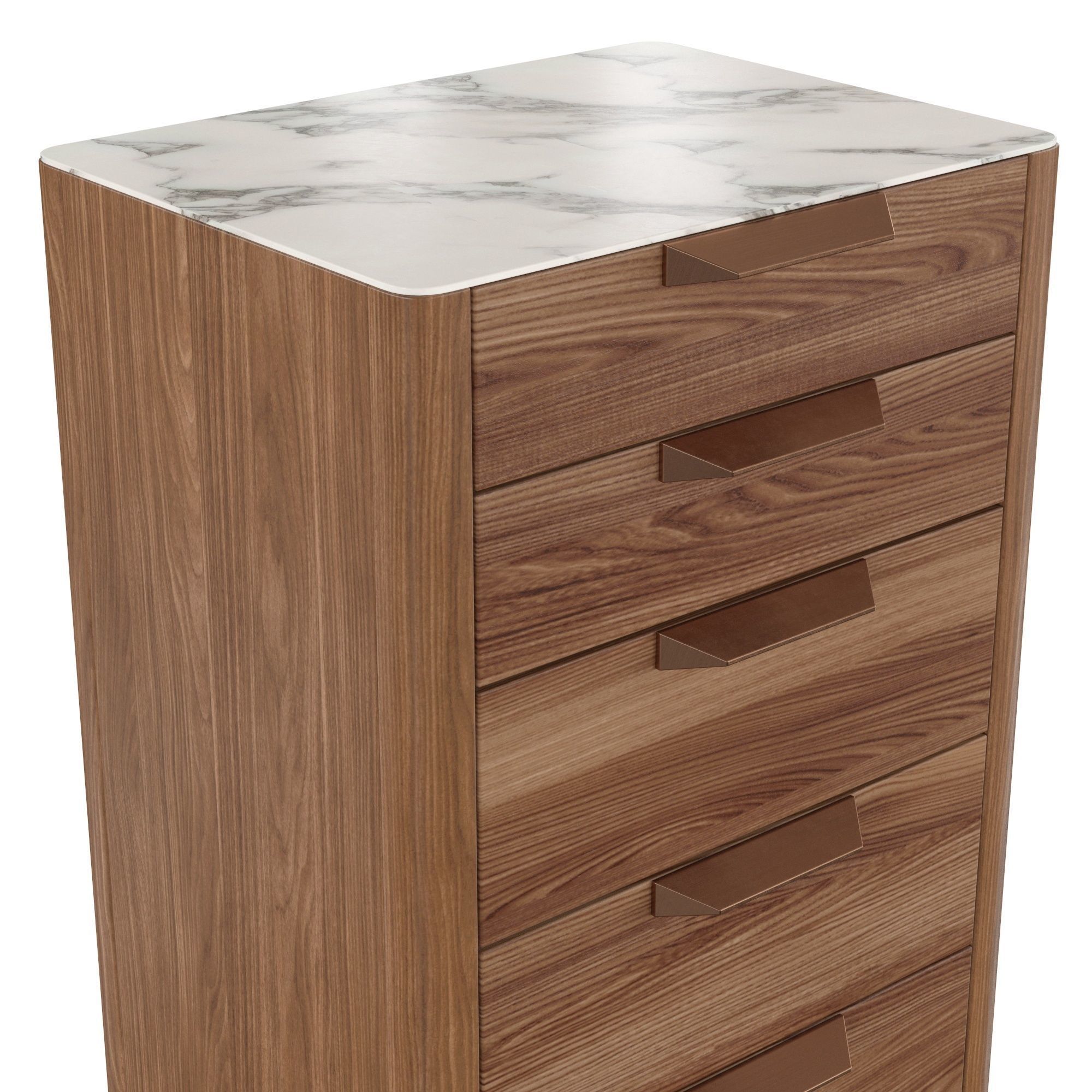 Chest of drawers CP1806-A walnut 3D model_4