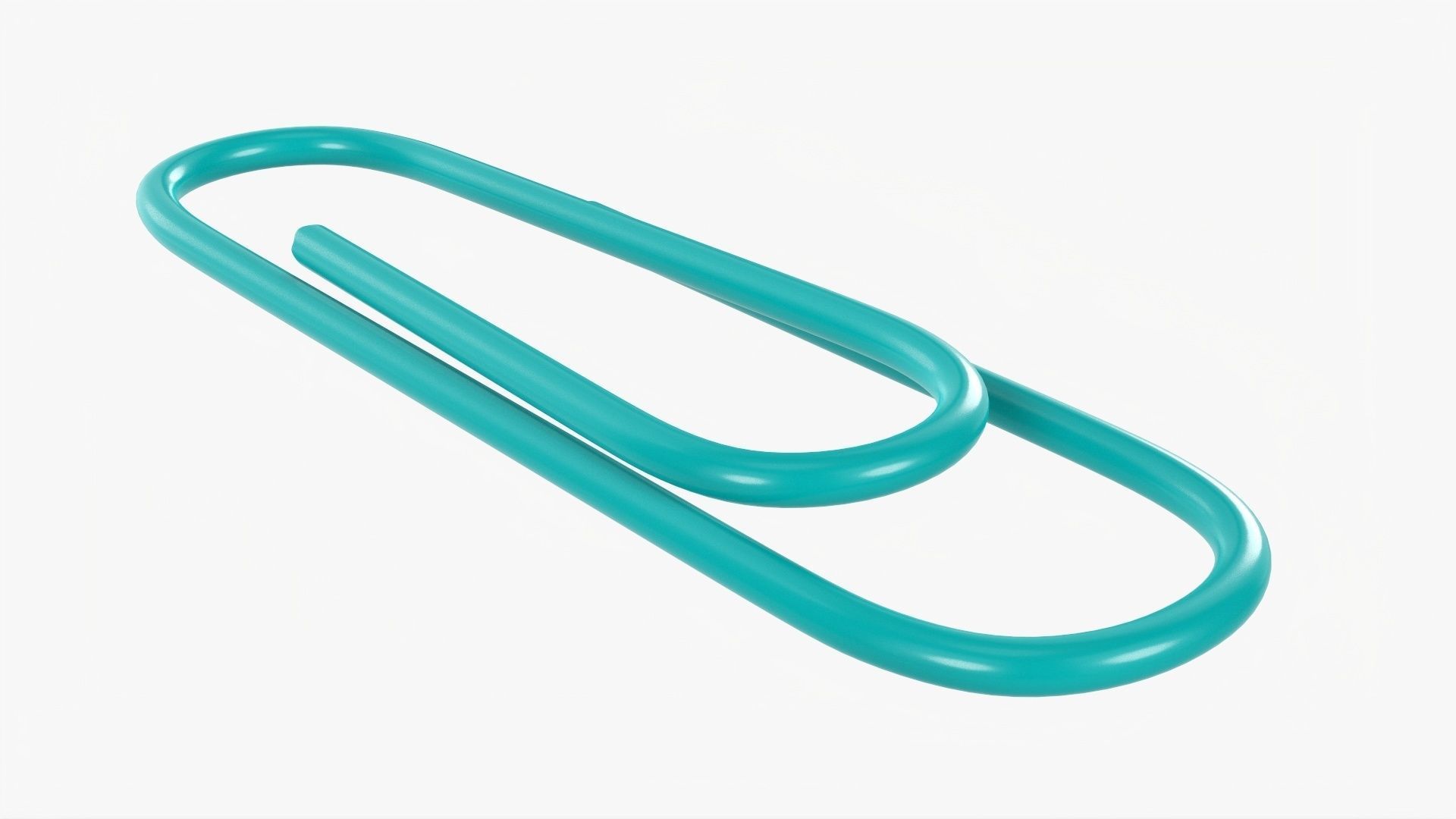 Paper clip 3D model_1