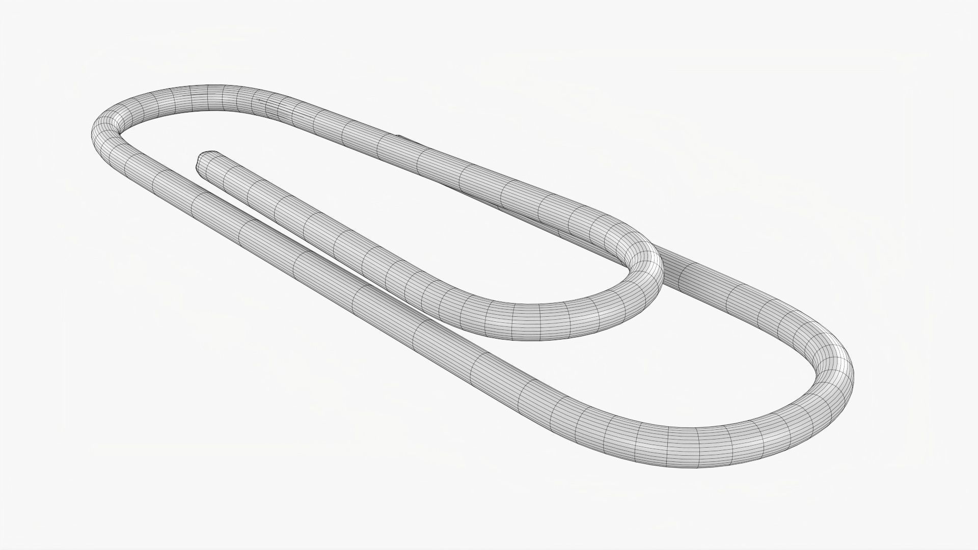 Paper clip 3D model_8