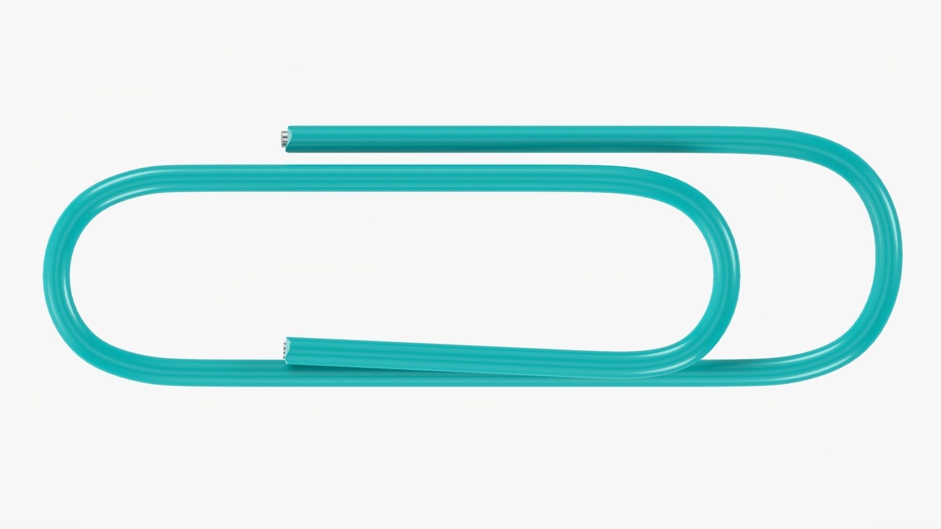 Paper clip 3D model_5