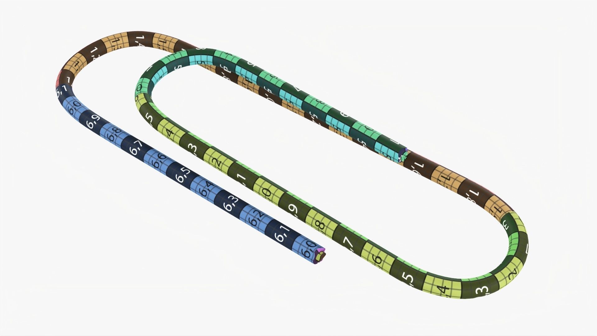 Paper clip 3D model_6