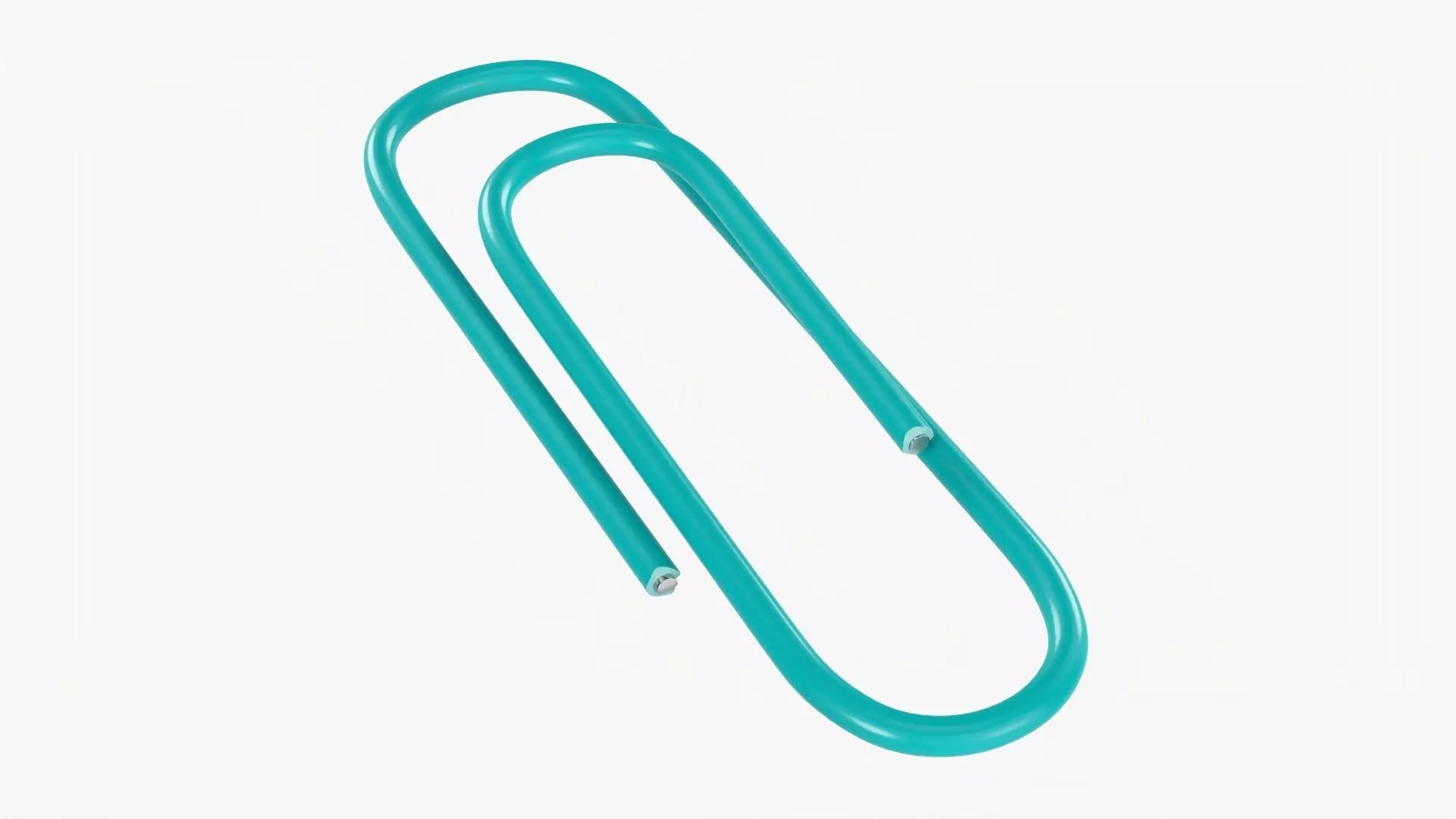 Paper clip 3D model_0