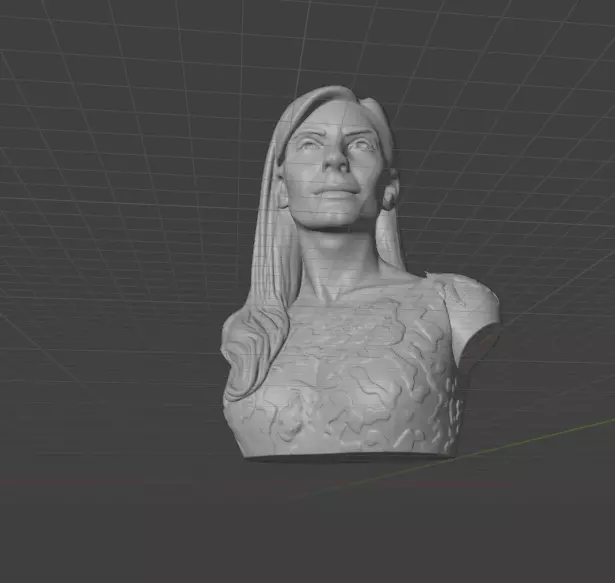 Sandra Bullock 3D print model_9