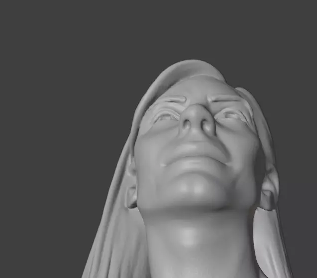 Sandra Bullock 3D print model_19