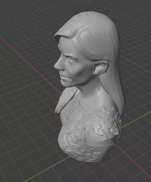 Sandra Bullock 3D print model_5