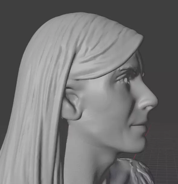 Sandra Bullock 3D print model_21