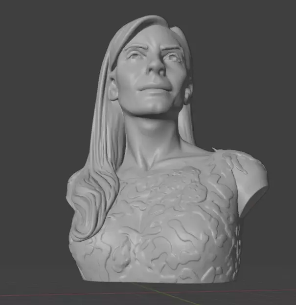 Sandra Bullock 3D print model_17