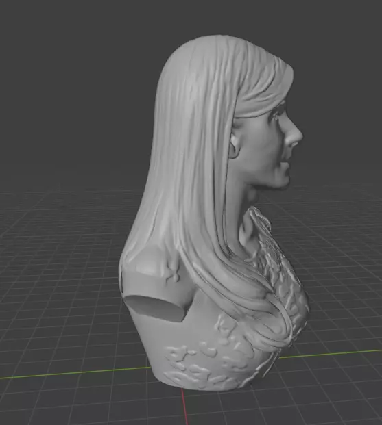 Sandra Bullock 3D print model_4